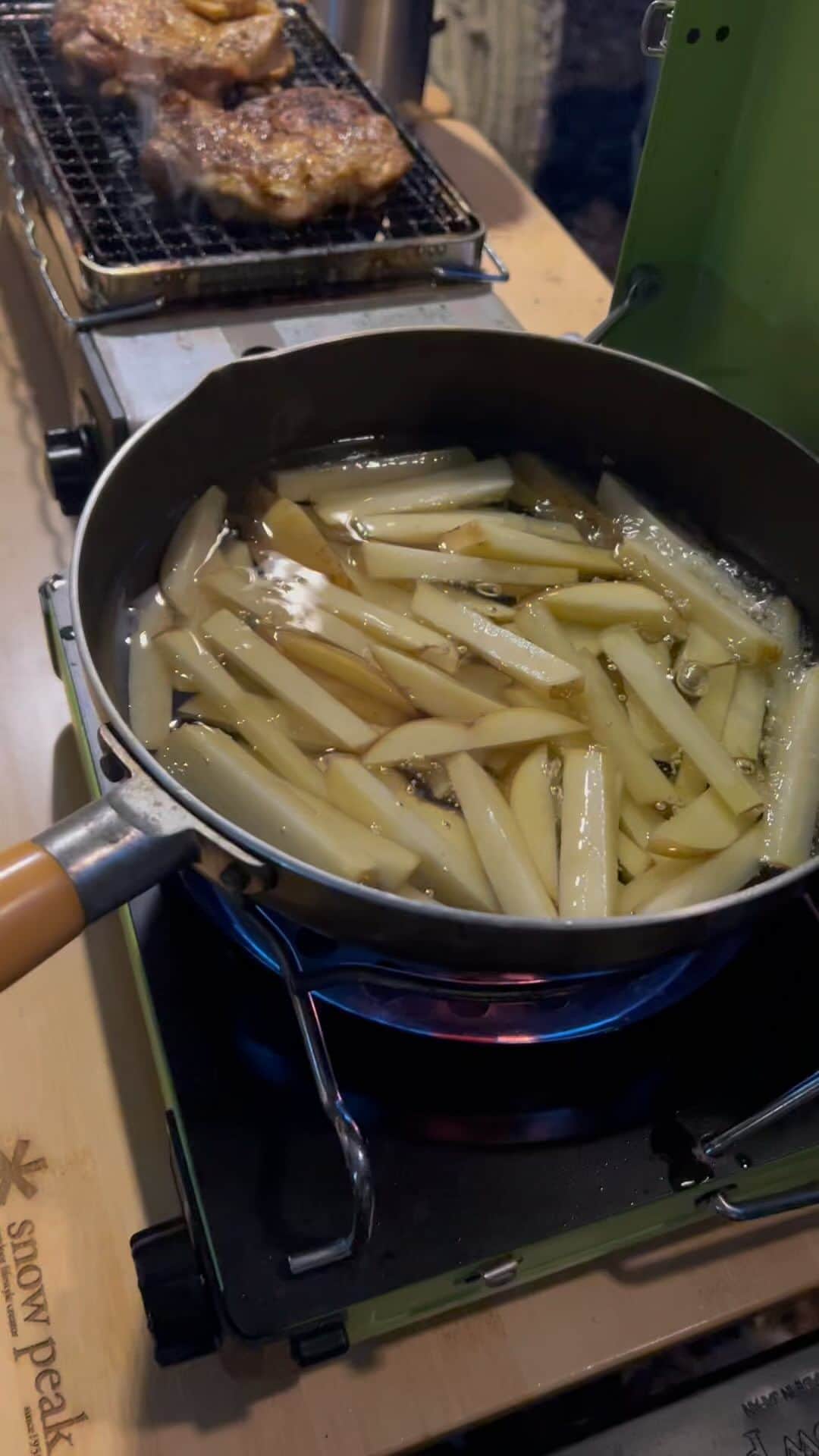 高松いくのインスタグラム：「キャンプめし〜🤤  #キャンプ #camping #キャンプ飯」