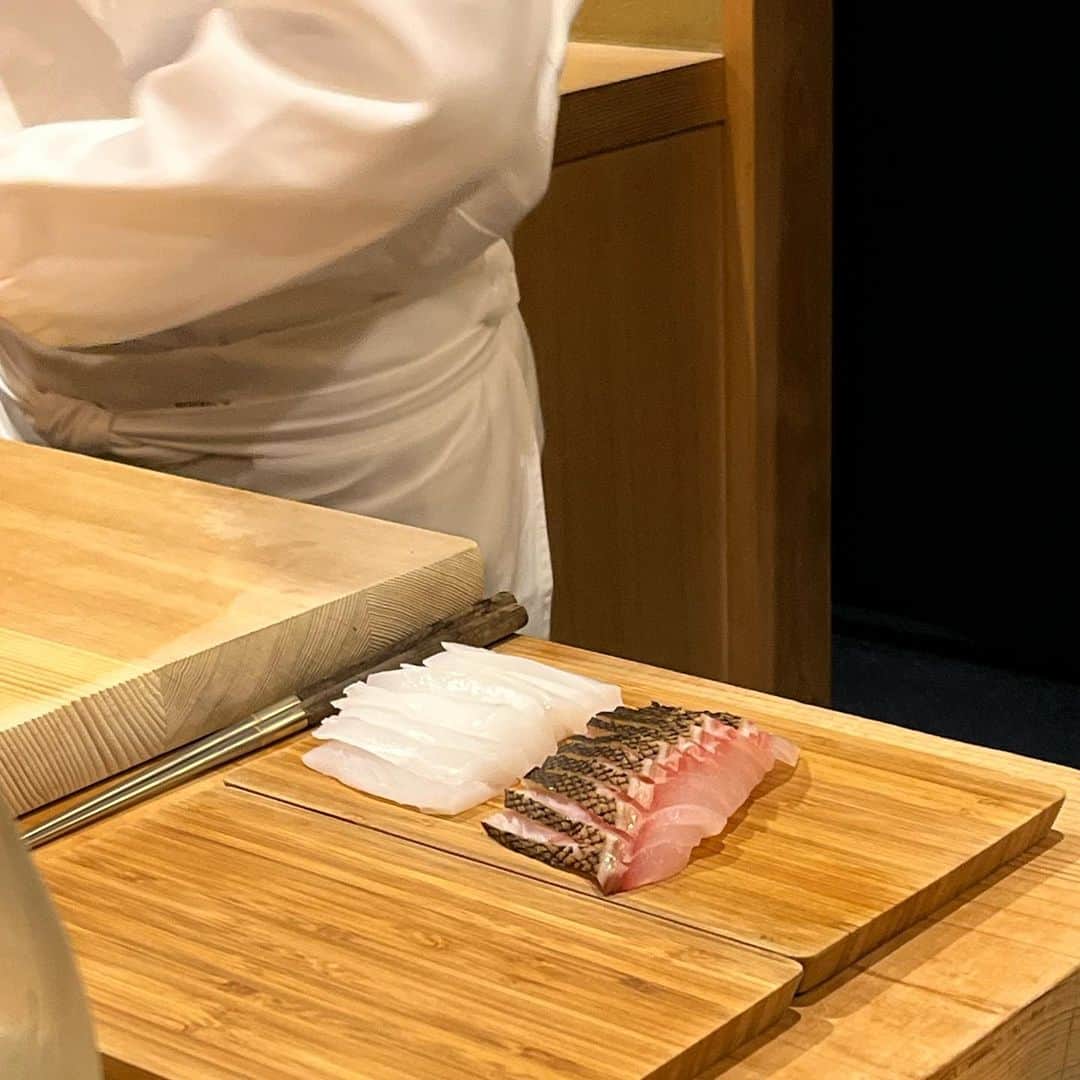 Ashley Skyさんのインスタグラム写真 - (Ashley SkyInstagram)「Omakase of dreams 🍣 🧡」6月27日 9時00分 - ashleysky