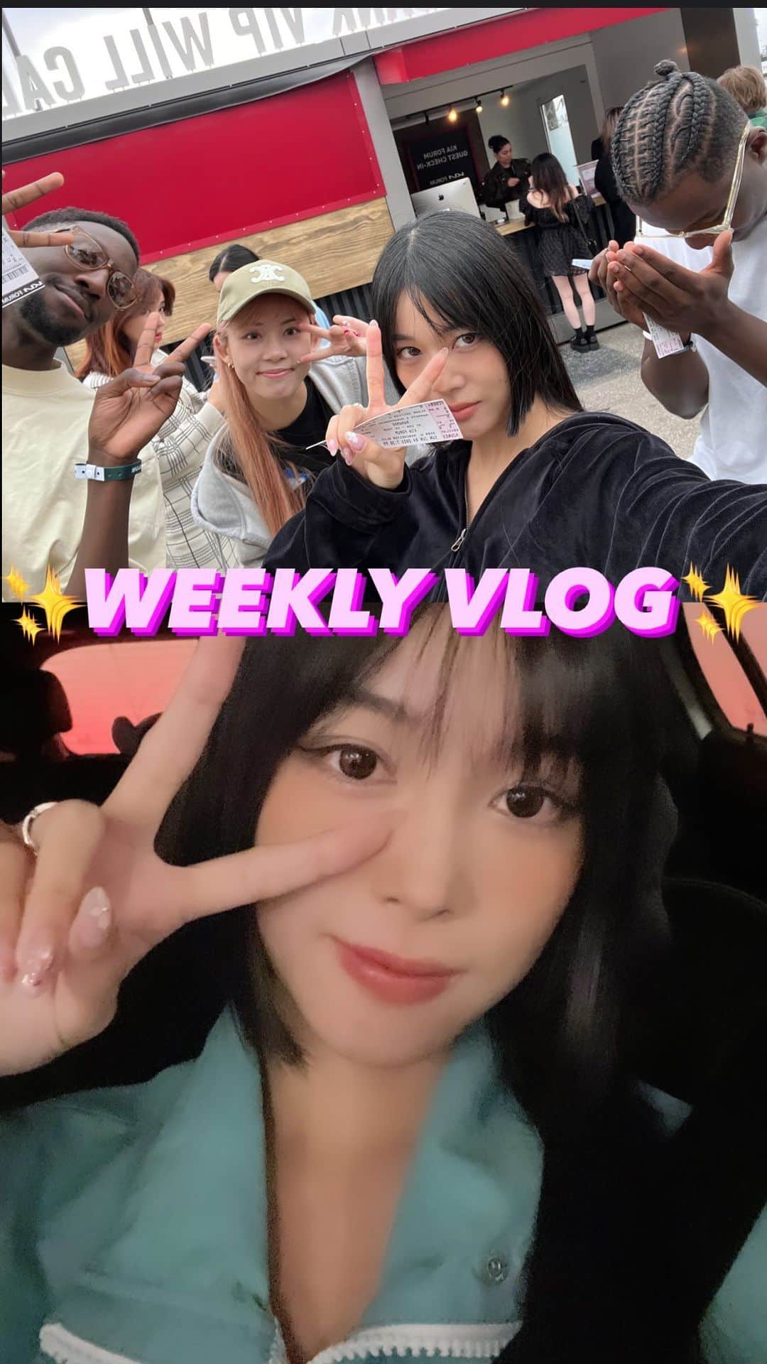 Emily Meiのインスタグラム：「FINALLY BACK WITH WEEKLY VLOGS!! This week i went Pokémon hunting, Mamamoo concert, and met friends. Link in bio :3  go go go!!!!」