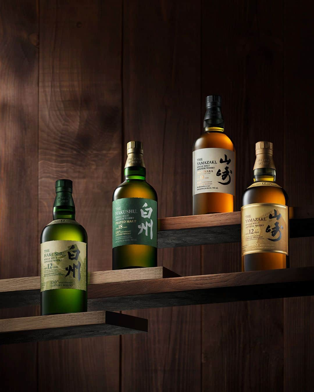 Suntory Whiskyのインスタグラム：「For the past 100 years, the House of Suntory has pioneered the art of Japanese whisky. To honor our heritage and welcome our future, we mark our centenary with a full range of 100th Anniversary Limited Editions of Hakushu and Yamazaki.  #Suntory100 #SuntoryWhisky #SuntoryTime」