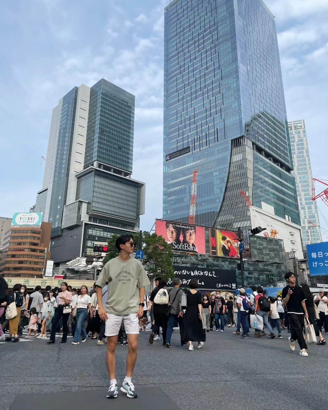 チョン・ユアンのインスタグラム：「渋谷メインストリート!」