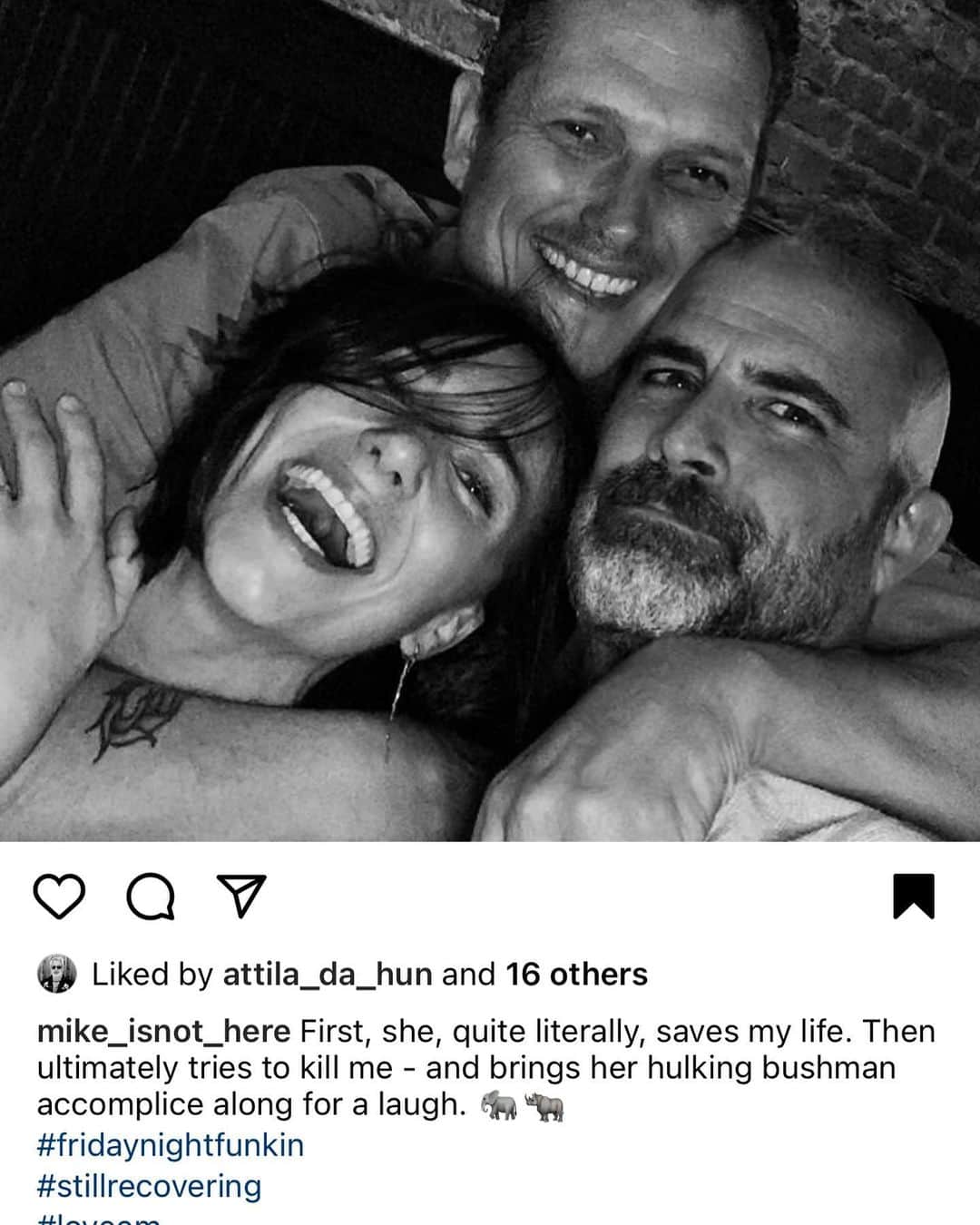 ブリアナ・エヴィガンのインスタグラム：「What an adventure glad this was the finale… we love you @mike_isnot_here glad we both won against the ocean that day in Turks and Caicos. The world needs both of us! And the ocean!」