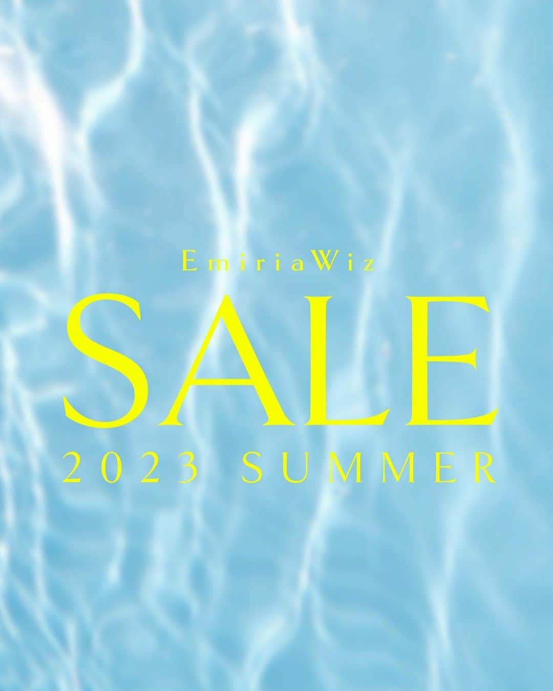 emiriawizのインスタグラム：「. MAX50%OFF SUMMER SALE START✨  この機会をお見逃しなく✔︎  #emiriawiz #エミリアウィズ #愛沢えみり #summersale #sale #onepiece」