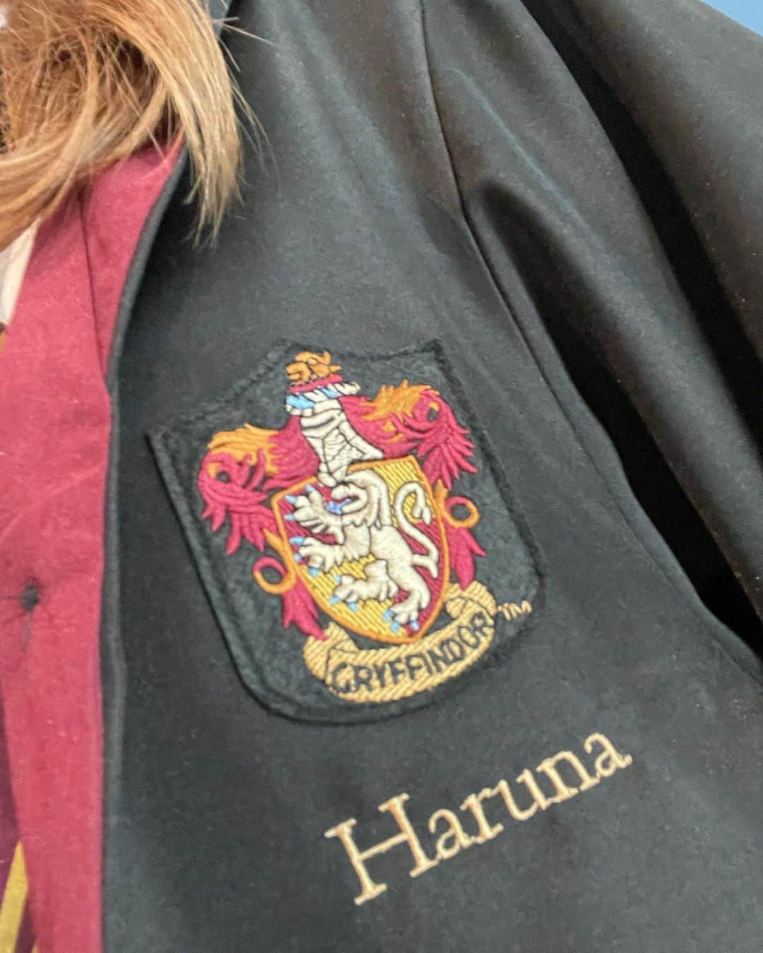 HARUNAのインスタグラム：「ついに行ってきたよ🪄 @wbtourtokyo  ローブに名前入れてもらったりいろんな体験したり、ずっと夢みたいだった🔮」