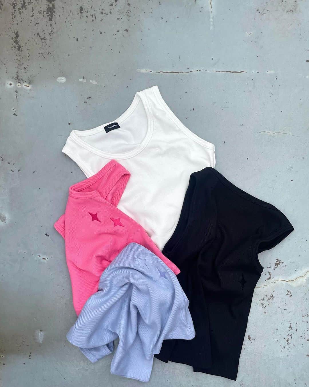 FIG&VIPERのインスタグラム：「【 New 】 6/27(tue)6pm〜販売開始！ ※店頭先行発売中  ・Diamond w/emb’d rib tank ¥4,620 (tax included)  _______________________________________________  #figandviper」