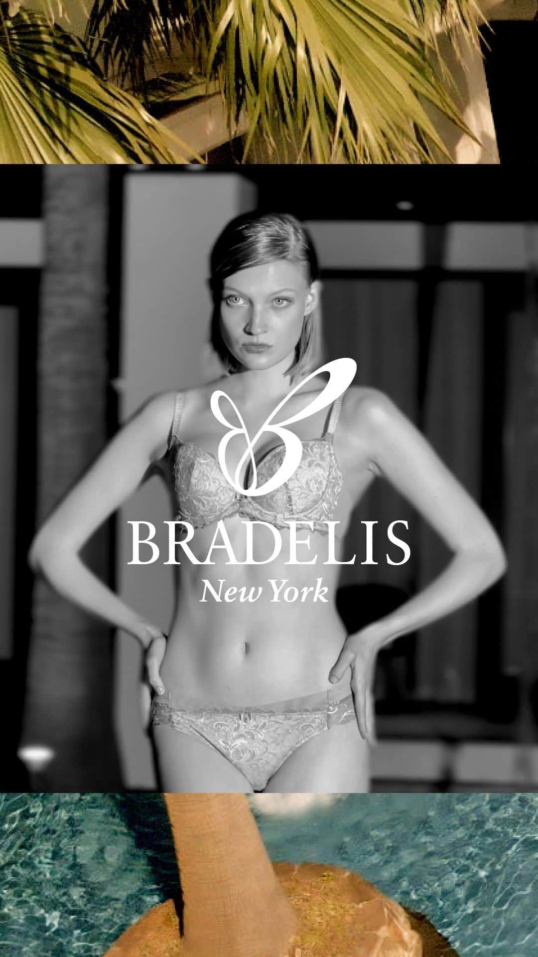 BradelisNewYork/ブラデリスニューヨークのインスタグラム：「. BRADELIS Naomi 23S2 -Step2 2023SS Collection New Arrival.+  流麗なラインのリーフ柄をシャイニーな光沢感で表した新作Step2 ≪ナオミブラ≫登場°˖✧  透け感のあるレースが夏らしくて涼やか.+° シアーなパワーネットでムレにくいのも嬉しい◎  ボトムは、パンティ・タンガ・ショーツの3タイプ ウエストはパワーネットのわさ仕様で、肌あたりの良さが自慢♡ それぞれ、食い込みにくいよう工夫してあります❁ ・ ・ ・ ※ご使用のパソコンモニターやスマートフォンの画面によっては、商品の色合いが画面表示のものと現物で異なる場合があります。  #ブラデリスニューヨーク #ブラデリス #bradelisnewyork #育乳ブラ #bradelis #育乳 #補整ブラ #補整下着 #補正 #補正ブラ #スタイルアップ #ボディメイク #新作 #ss #styleup #バストケア #美ボディ #初夏」
