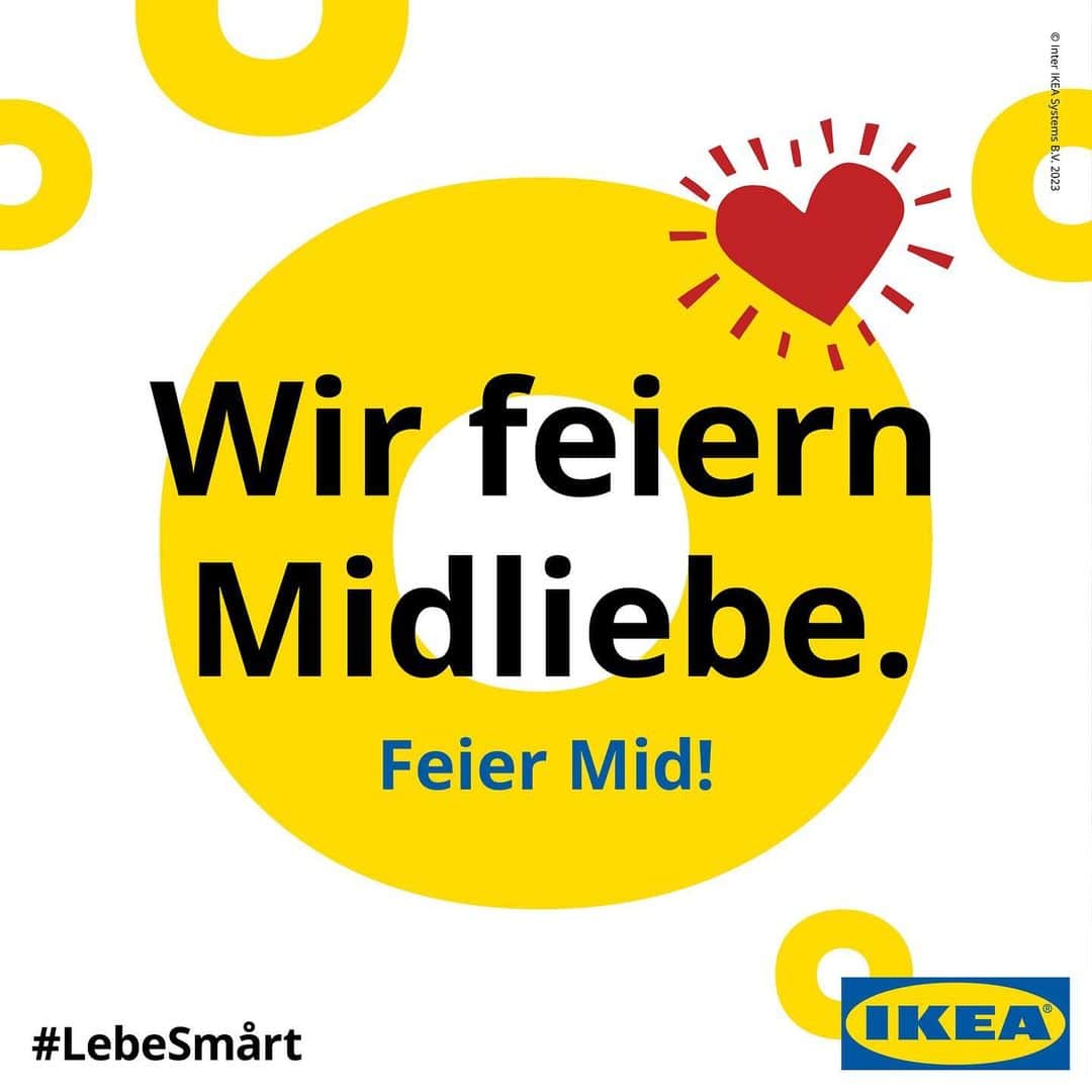 IKEA Austriaさんのインスタグラム写真 - (IKEA AustriaInstagram)「Wir feiern Midliebe❤️ Mid🍓Torte und Midsnaps. Wir feiern Midsommar.☀️ Feier Mid! Komm zum Smårt Sale bis 16.7. bei IKEA 💙 #IKEA #IKEAat #midsommar #schweden #sweden #LebeSmårt #SmårtSale」6月23日 17時16分 - ikeaaustria