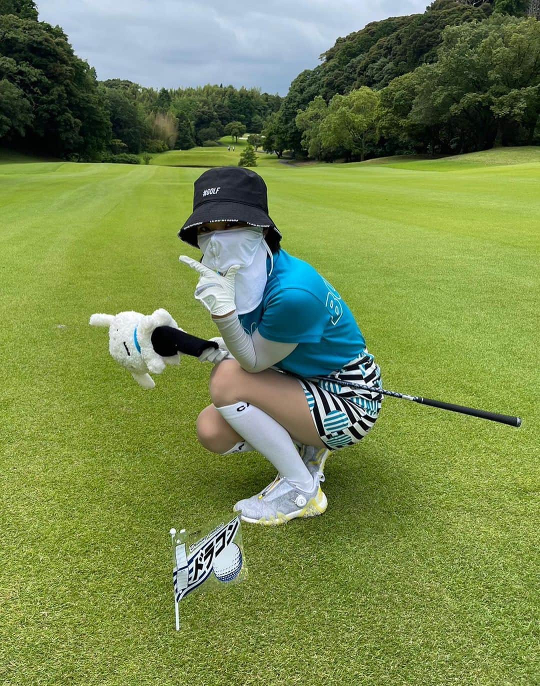 椿原愛さんのインスタグラム写真 - (椿原愛Instagram)「奇跡が起きてドラコン賞🐉  人生初コンペ。とっても楽しかったです☺️  #ゴルフ #ゴルフ女子」6月23日 17時38分 - ai.tsubakihara