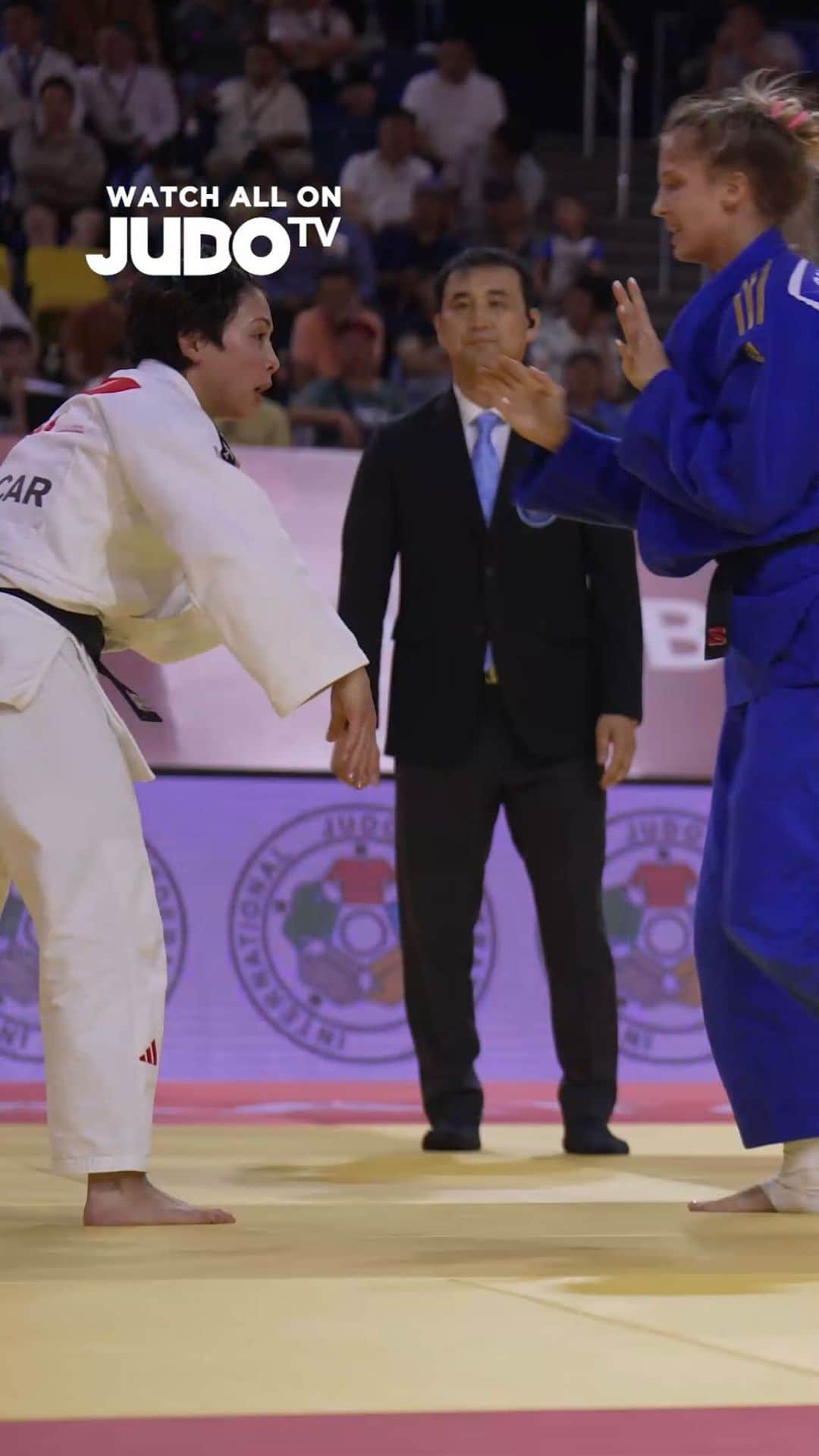 出口クリスタのインスタグラム：「@christa.deguchi doesn’t wait! 💥 Setting up an all-Canada final 🇨🇦🇨🇦  📺 Watch live on JUDOTV.COM premium now!  #JudoUlaanbaatar #Judo #Ulaanbaatar #Mongolia #Sport #OlympicQualifiers #RoadToParis2024 #WJT #Olympics」