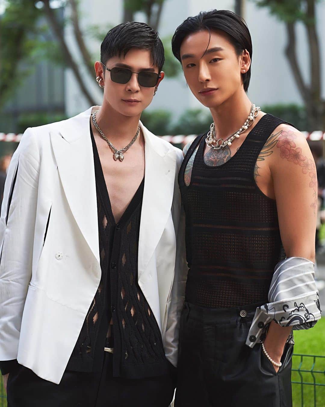 Noah（ノア）のインスタグラム：「@emporioarmani 2024 S/S  #TaikiNoah#EmporioArmani#MFW2024SS」