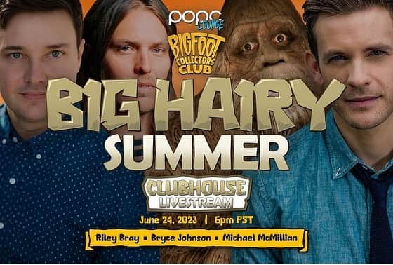 ブライス・ジョンソンさんのインスタグラム写真 - (ブライス・ジョンソンInstagram)「🚨 it’s that time again for another @popc_lounge LIVE SHOW w/ the @bigfootcollectorsclub this Saturday at 6PM with special guests @janaunplgd @footinwithrpg & @jenkirkman - you are not gonna want to miss it! Get your tickets 🎫 NOW! Just head to the link in my bio!!」6月23日 10時06分 - mrbrycejohnson