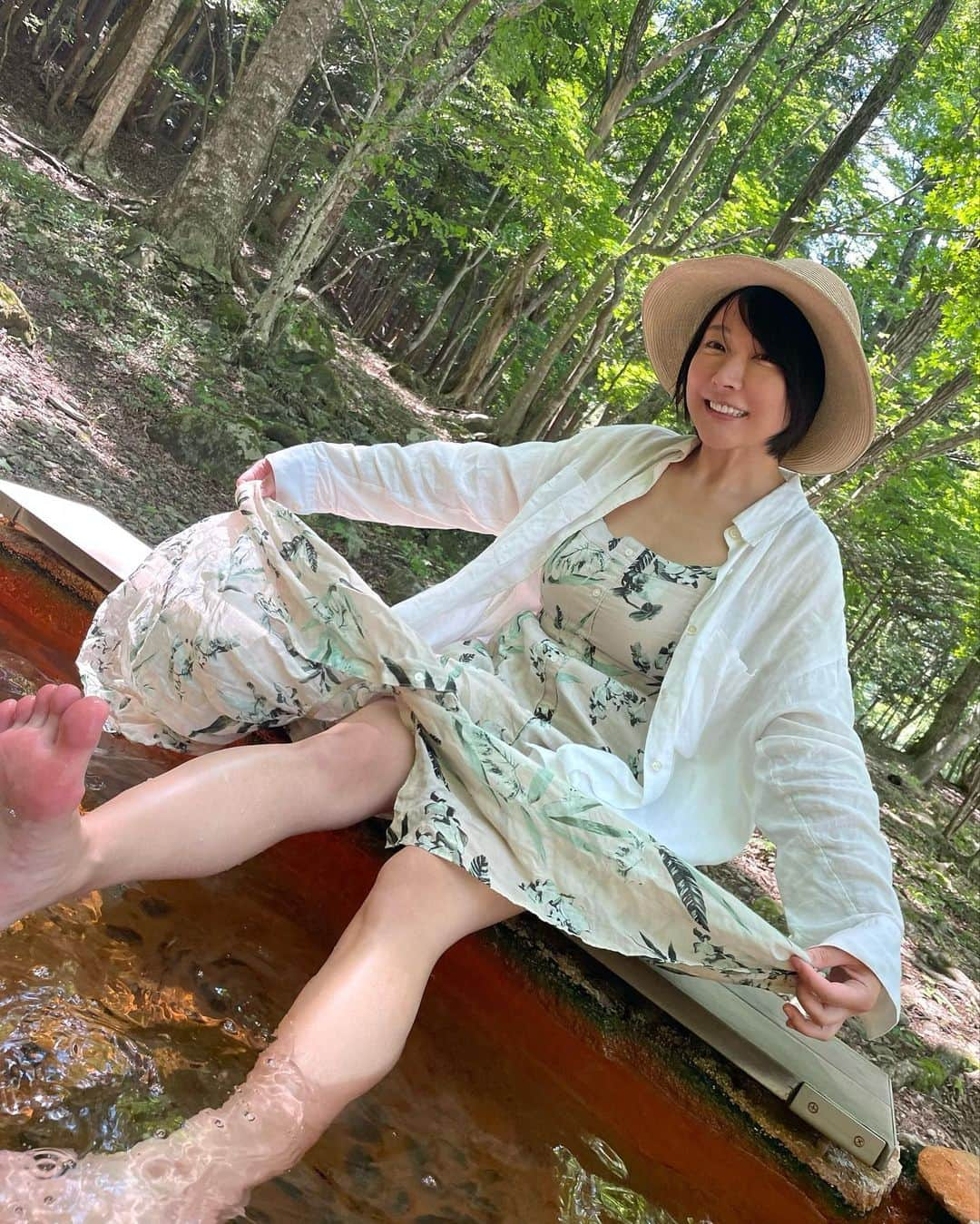 羽生アリサさんのインスタグラム写真 - (羽生アリサInstagram)「こないだ☺️☀️🦋👒🤍  華麗な釣り現場に遭遇して思わず拍手しちゃった👏🤩🎣 久々にYouTube撮ってみたのだけどボツになりそうなので、よかったらストーリー見てみてください🫶🤣  #最近の羽生さん  #👙 #🦋 #👒 #🏞」6月23日 10時27分 - arisa_hanyu