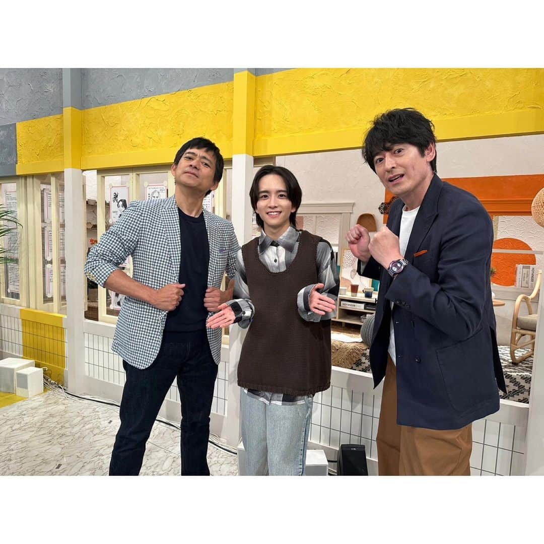 板垣李光人さんのインスタグラム写真 - (板垣李光人Instagram)「あさイチ、ご覧くださった皆さまありがとうございました。 まさか自分がプレミアムトークの場にお邪魔できるとは… MCお三方の優しさに包まれ、大森南朋さんからの愛のあるVTR、高橋優さんの歌声、幸せな朝でございました！ メッセージやイラストを送ってくださった皆さまもありがとうございました。 眼福…」6月23日 10時21分 - itagakirihito_official