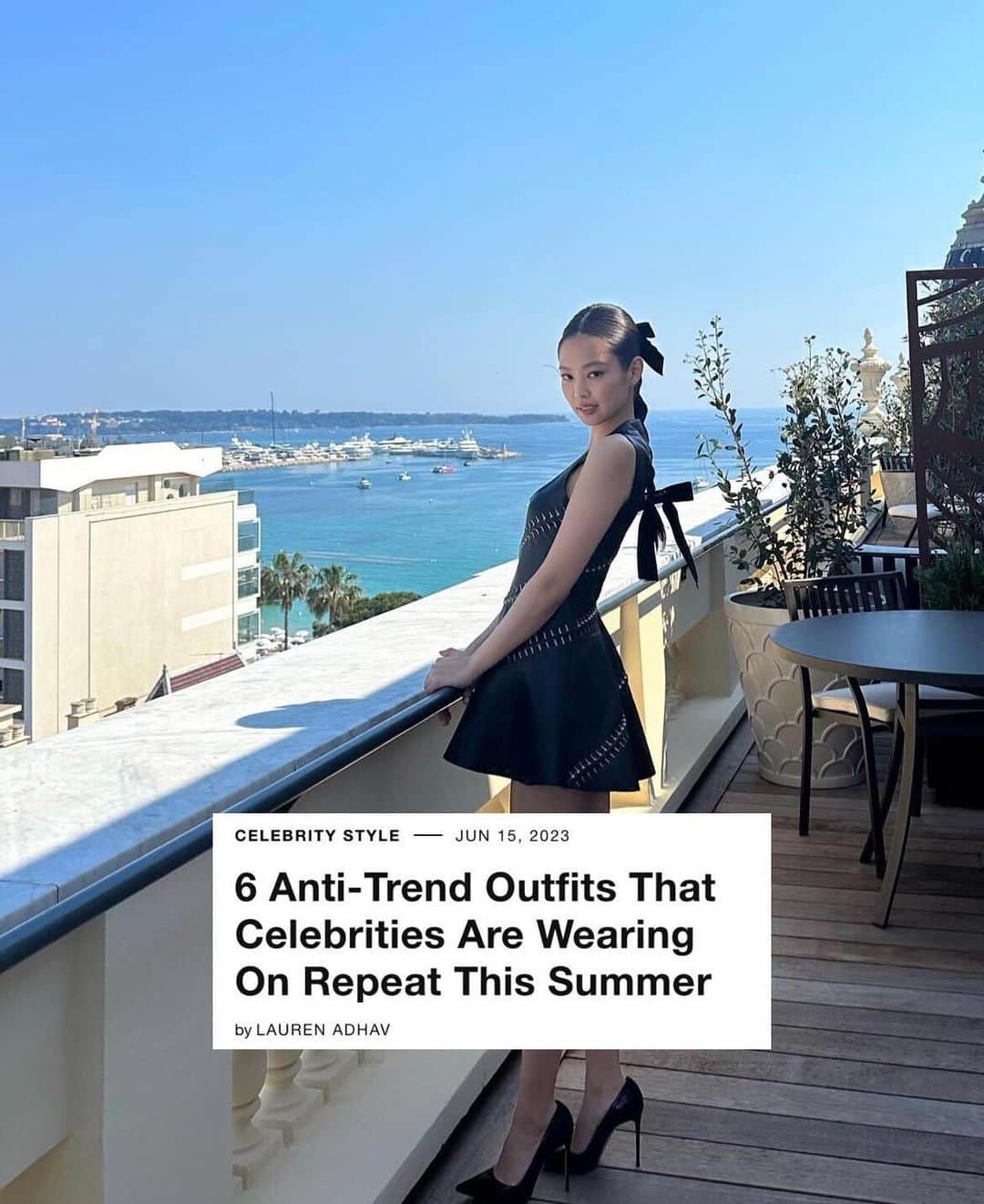 WHO WHAT WEARさんのインスタグラム写真 - (WHO WHAT WEARInstagram)「Looking incredibly chic in an LBD and sleek heels, @jennierubyjane has reminded us that nothing beats the classics. Though summer can be a tempting time to experiment with bold colors, cutouts, and fleeting trends, celebrities are making a strong case for pieces that stand the test of time. At the link in our bio, find the full roundup of celeb looks we're citing as our summer outfit inspo. photos: @jennierubyjane」6月23日 10時33分 - whowhatwear