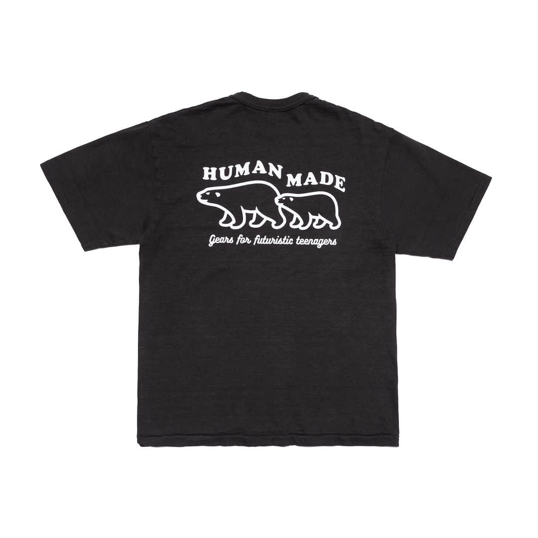 HUMAN MADEさんのインスタグラム写真 - (HUMAN MADEInstagram)「"GRAPHIC T-SHIRT #10" is available at 24th June 11:00am (JST) at Human Made stores mentioned below.  6月24日AM11時より、"GRAPHIC T-SHIRT #10” が HUMAN MADE のオンラインストア並びに下記の直営店舗にて発売となります。  [取り扱い直営店舗 - Available at these Human Made stores] ■ HUMAN MADE ONLINE STORE ■ HUMAN MADE OFFLINE STORE ■ HUMAN MADE HARAJUKU ■ HUMAN MADE SHIBUYA PARCO ■ HUMAN MADE 1928 ■ HUMAN MADE SHINSAIBASHI PARCO  *在庫状況は各店舗までお問い合わせください。 *Please contact each store for stock status.  HUMAN MADE定番のスラブ生地を用いた、丸胴ボディーのTシャツ。フロントのポケット部分のプリントとバックのアニマルグラフィックが特徴です。  Pocket T-shirt woven with Human Made’s uneven slub yarn. Featuring the standard rounded body, the T-shirt has a print on the front pocket and an animal graphic on the back.」6月23日 11時03分 - humanmade
