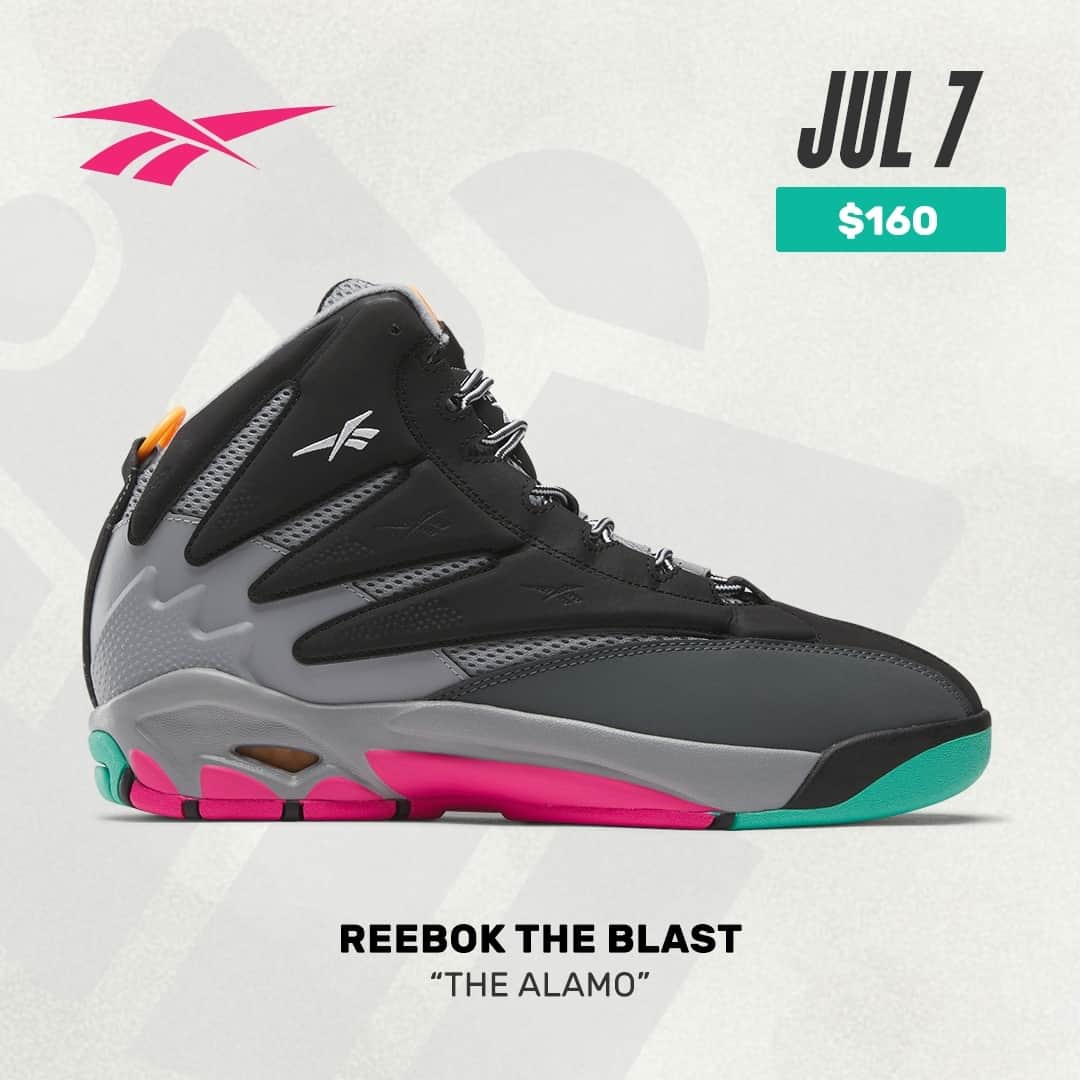 Sneaker Newsさんのインスタグラム写真 - (Sneaker NewsInstagram)「#SNReleaseAlert : The Reebok The Blast "The Alamo" is set to release on July 7th for $160. This concept was first executed by @packer for their Kamikaze II collaboration back in 2013. Tap the link in our bio to learn more.」6月23日 11時00分 - sneakernews