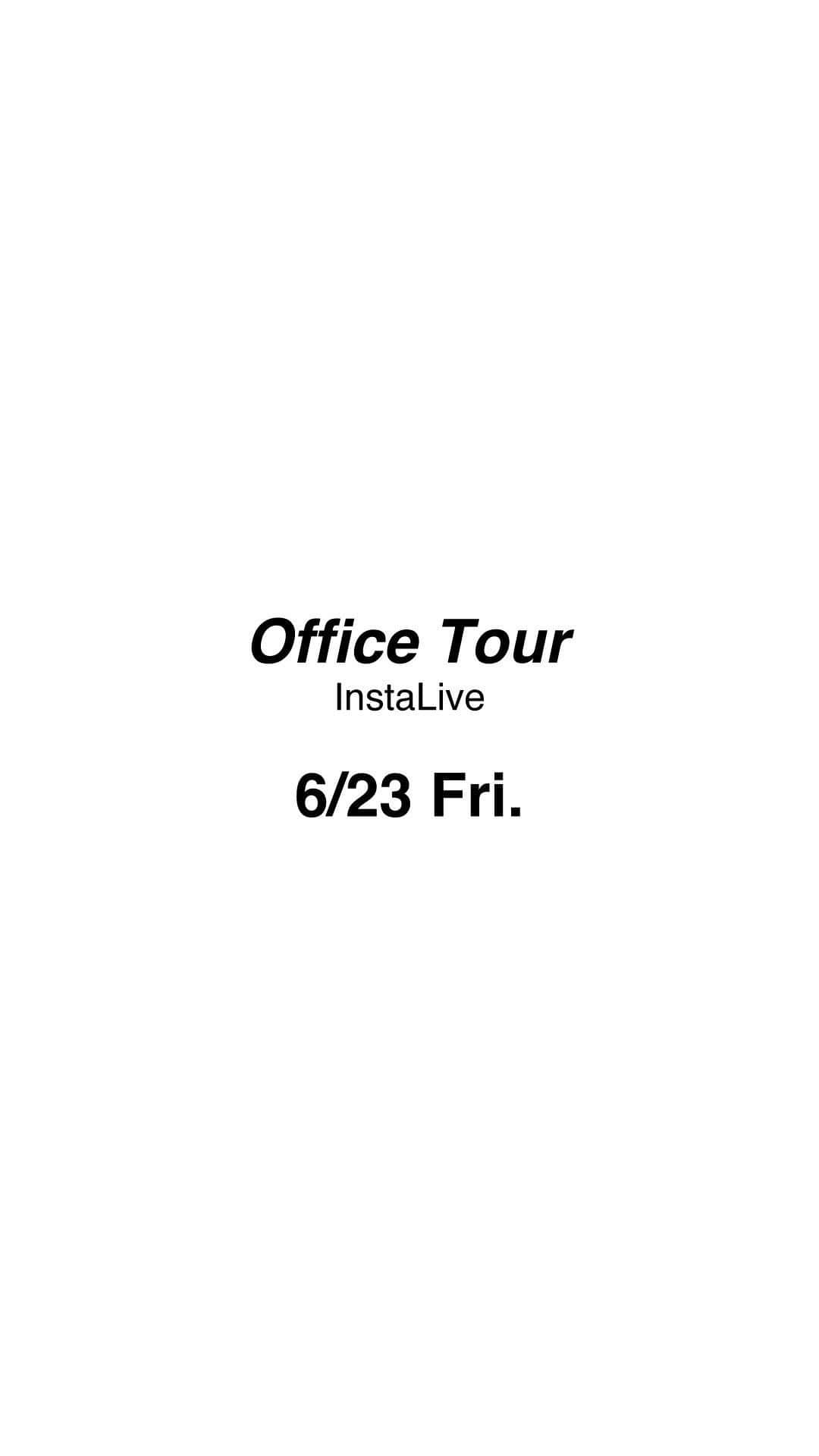 yoshio kuboのインスタグラム：「IGTV 「Office Tour」」