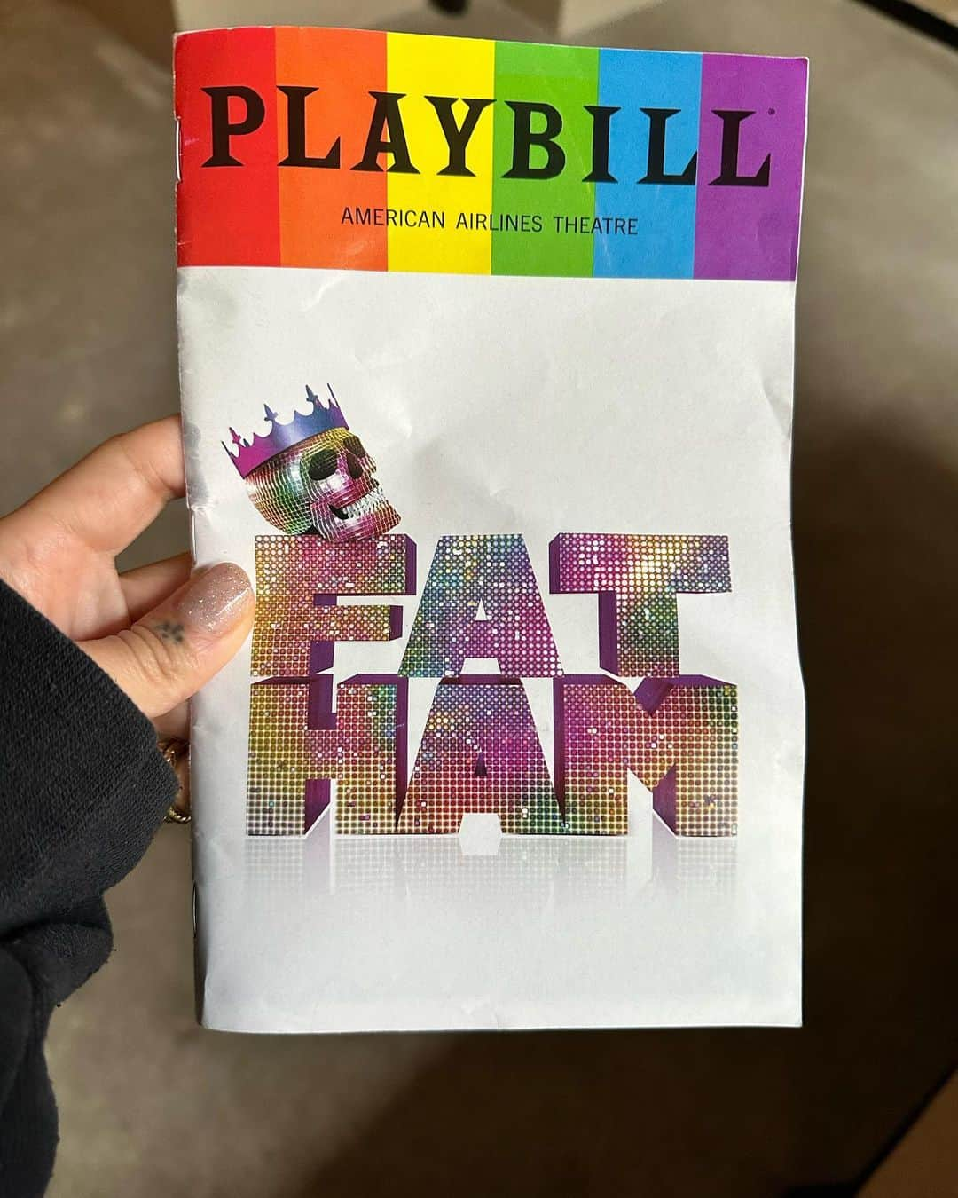 ゾーイ・クラヴィッツのインスタグラム：「only two more weeks to see @fathambway ! AN ABSOLUTELY INCREDIBLE SHOW. WOW. JUST WOW. @natblacktheatre」