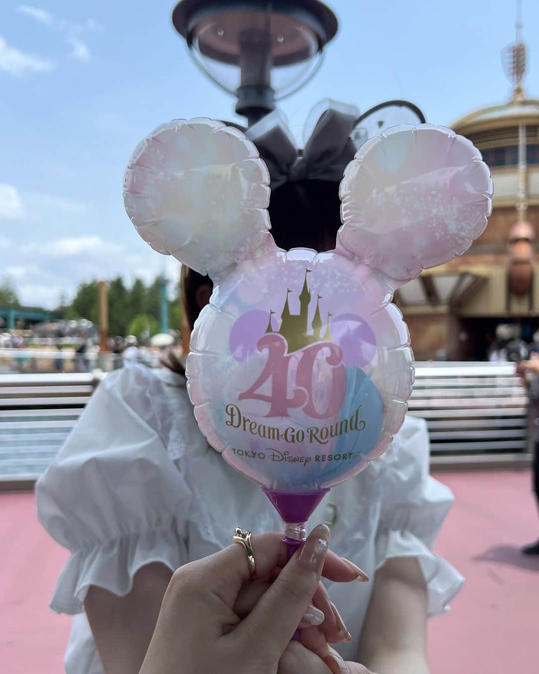 田辺奈菜美のインスタグラム：「念願だったソアリンも乗れてるんるん♪ #disneysea#ディズニーシー」