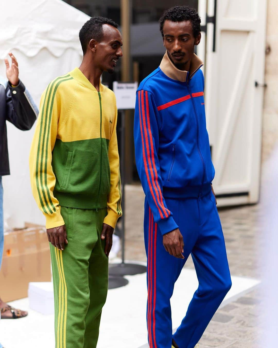 adidas Runningさんのインスタグラム写真 - (adidas RunningInstagram)「From the running track to the runway.  @yomif_kejelcha and @tamirattola were spotted walking the catwalk for Marathon: @walesbonner’s Spring Summer 2024 show in Paris.  #adidasOriginalsbyWalesBonner #adidasRunning」6月23日 18時36分 - adidasrunning