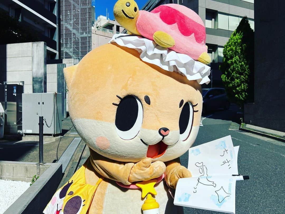 ちぃたん☆さんのインスタグラム写真 - (ちぃたん☆Instagram)「妖精ミルクの買い出しを頼まれましたっ☆ちぃたん☆ですっ☆  treasure map #はじめてのおつかい #冒険 #ゆるキャラ #ちぃたん」6月23日 13時28分 - chiitan7407