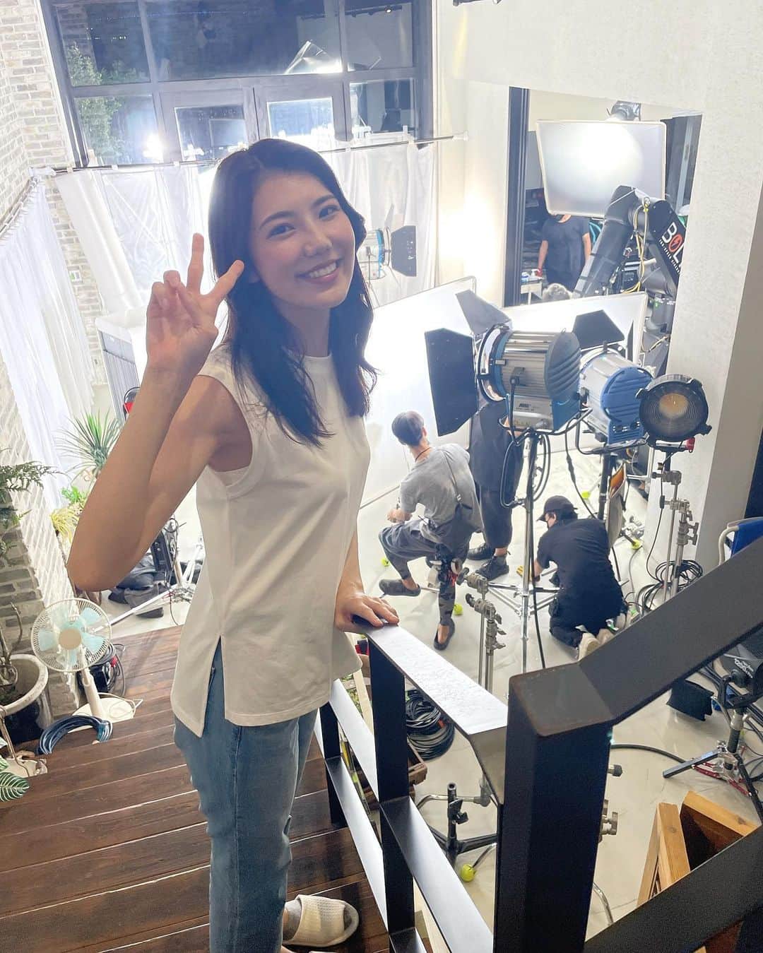 のインスタグラム：「世田谷自然食品さんの『飲む黒酢とりんご酢』のCMに出演しています☺️🍎  とっても飲みやすくて、美味しいです！  . . #cm#女優#モデル」