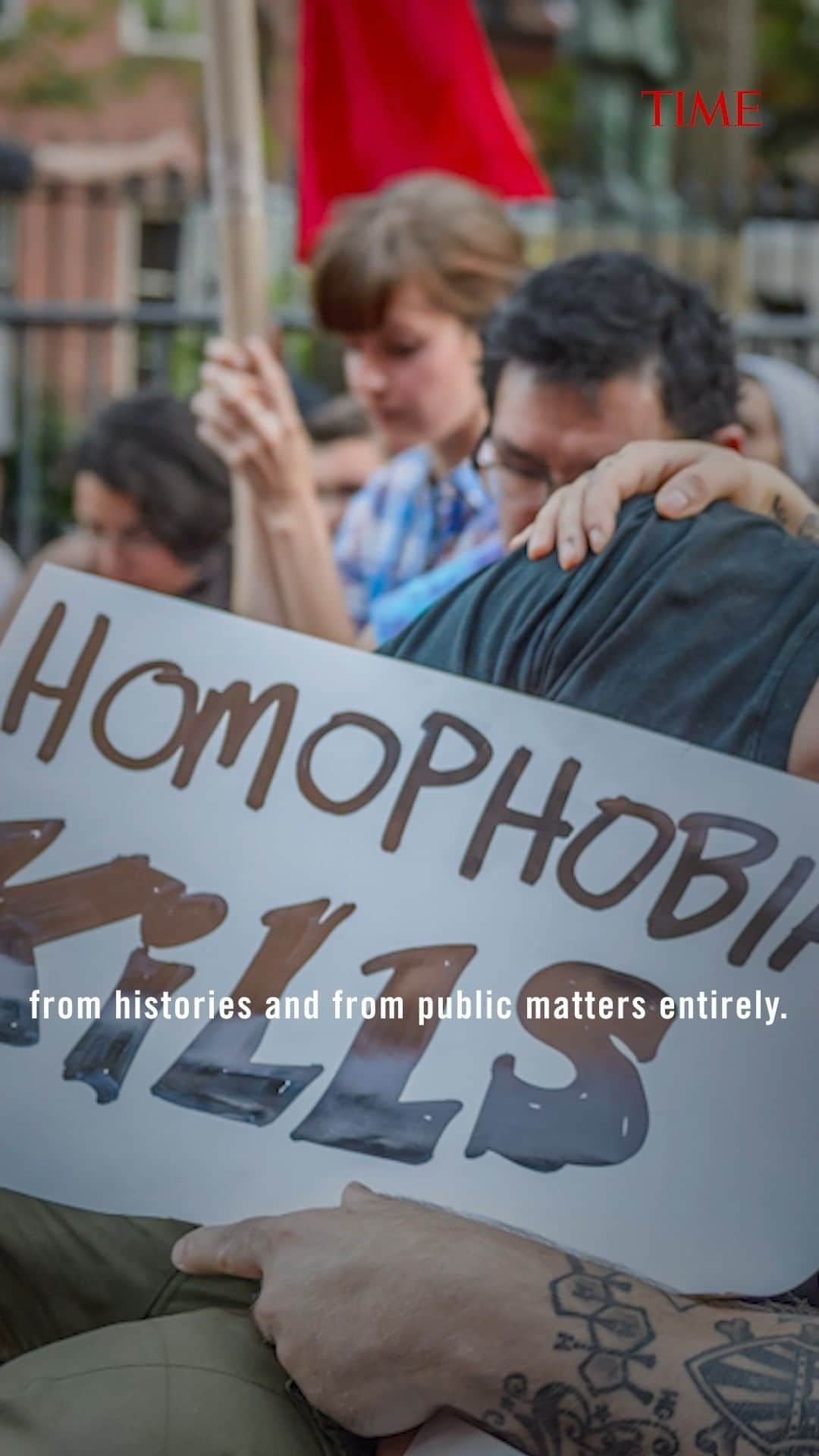 TIME Magazineのインスタグラム：「"What we need is political action," says teen activist Samira Burnside as Florida increasingly targets LGBTQ people.」