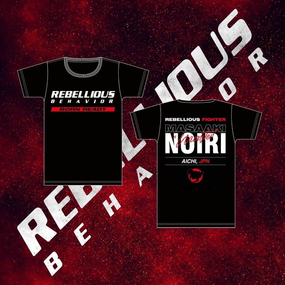 のインスタグラム：「. サポートしていただいている @rebellious_behavior さんにファイトTシャツを作っていただきました！  "応援Tシャツの予約販売がスタートしました！予約締め切りは来週の水曜日までです！是非このTシャツを着て応援してください！！"  みんなよろしくです✌️」
