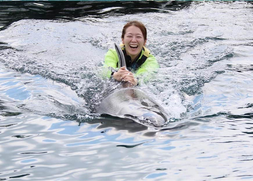 市原佑梨さんのインスタグラム写真 - (市原佑梨Instagram)「sooo cute dolphin🐬🤍  #dolphinlove」6月23日 19時33分 - yuri_ichihara