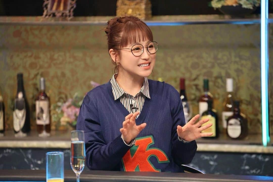 鈴木奈々のインスタグラム：「今夜９:５８〜放送 『人志松本の酒のツマミになる話』 ぜひ見てくれたら嬉しいです😊 #フジテレビ」