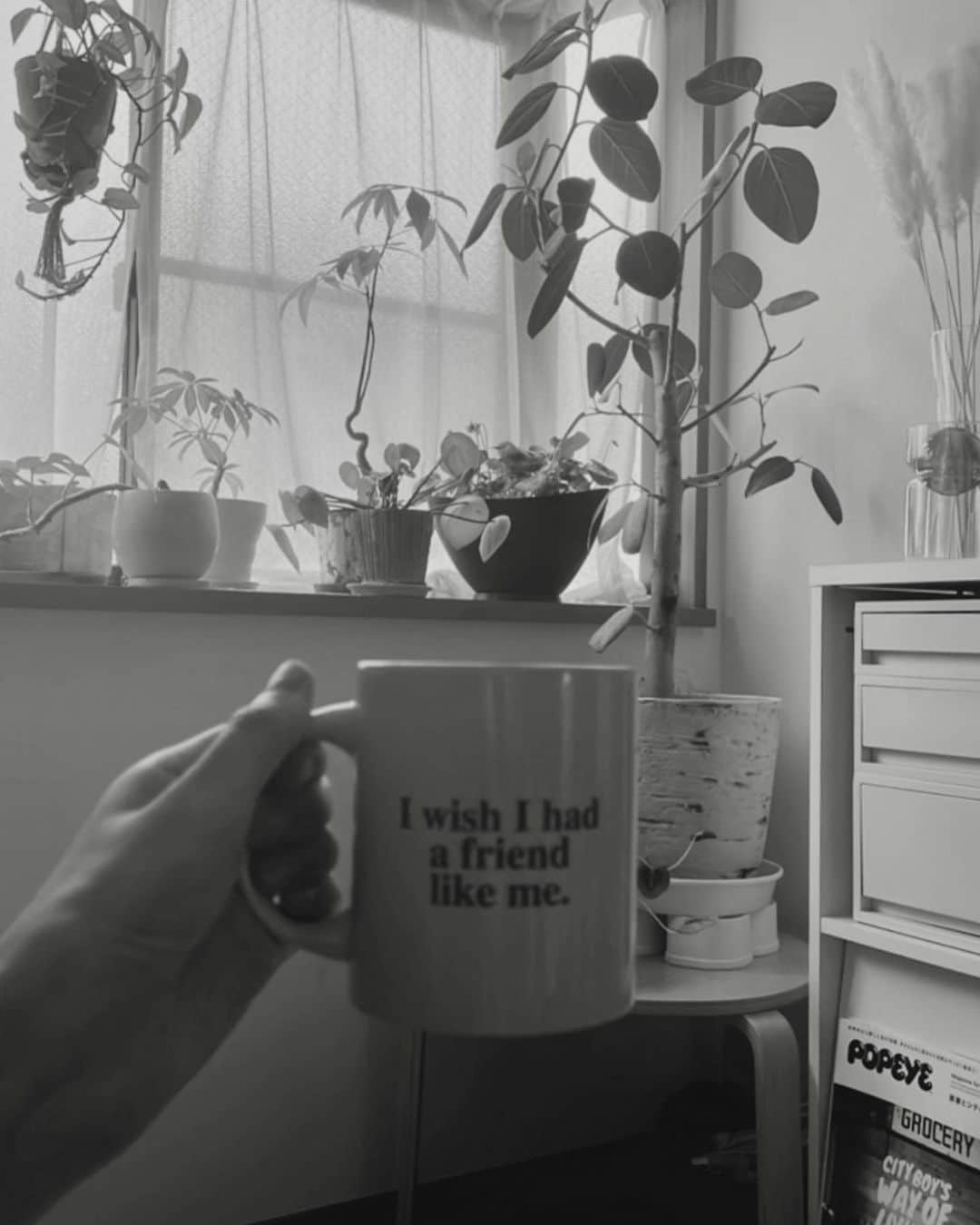 畑井咲耶のインスタグラム：「☕︎」
