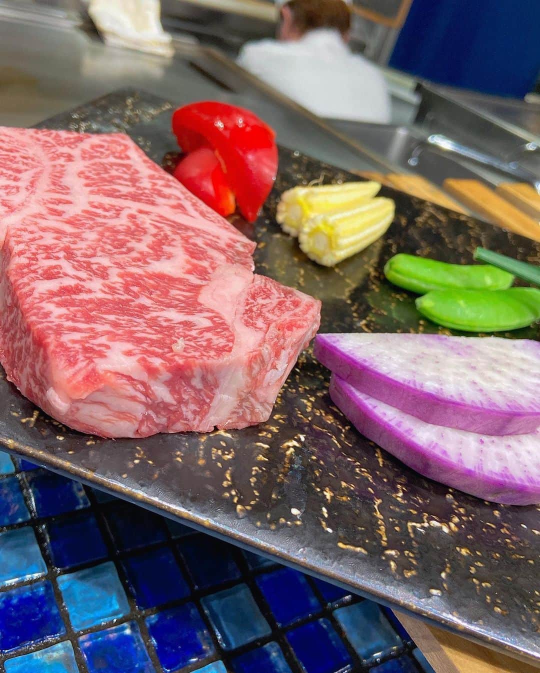 来栖あこさんのインスタグラム写真 - (来栖あこInstagram)「🥩 @azami_machida0530 さんで とっても美味しい鉄板 ...