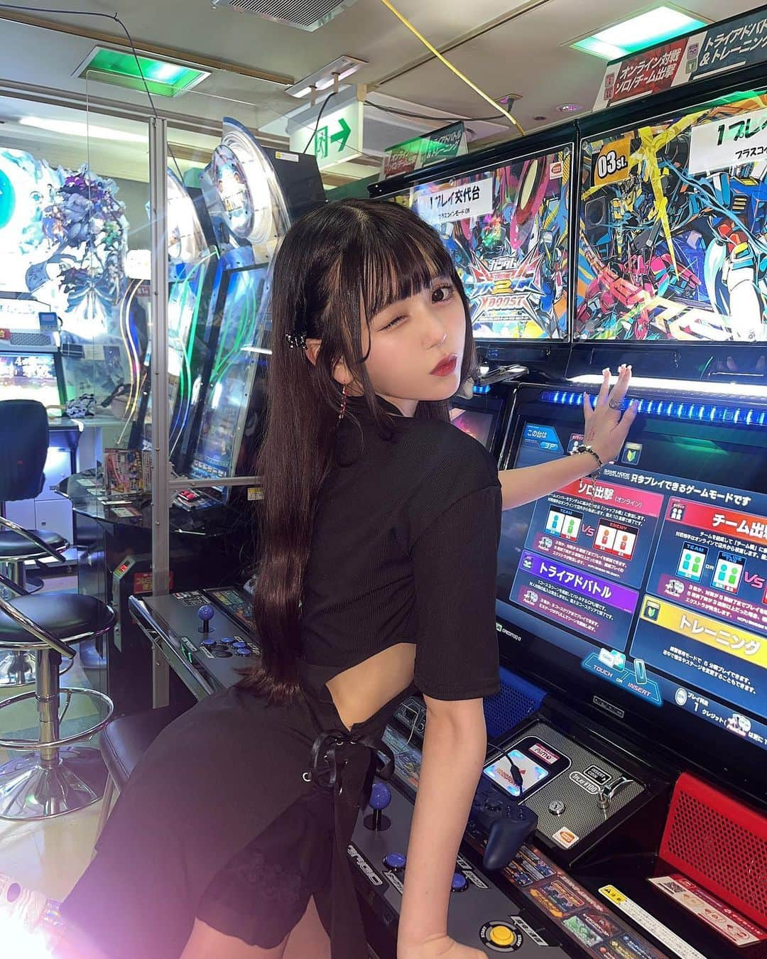 夢乃まゆこさんのインスタグラム写真 - (夢乃まゆこInstagram)「朝までしよ？🎮💓 ⁡ ⁡ ⁡ ⁡ ⁡ ⁡ ⁡ （（ちなみにこのげーむわやたことありませぬ。えぺしか🫶🏻）） ⁡ ⁡ ⁡ ⁡ ⁡ ライブ帰りにりあたんが沢山撮ってくれた(՞꜆ _ ̫ _ )_ ̫ _՞꜀)♡ ⁡ ⁡ ⁡ ⁡ ⁡ ⁡ ⁡ ⁡ ⁡ ⁡ ⁡ ⁡ -- - - - - - - - - ꒰ ♡ ꒱ - - - - - - - - - ⁡ ⁡ ⁡ ⁡ ⁡ ⁡ ⁡ ⁡ ⁡ ⁡ ⁡ ⁡ ⁡ ⁡ #ootd #fashon #coordinate #shein #shein購入品 #sheinコーデ #viviennewestwood #gucci #kapana #chanel #サブカル #サブカル女子 #ピープス女子 #プチプラコーデ #プチプラファッション #韓国コーデ #韓国ファッション #ストリートコーデ #ストリートファッション #ヘアアレンジ」6月23日 21時11分 - mayu_makemie