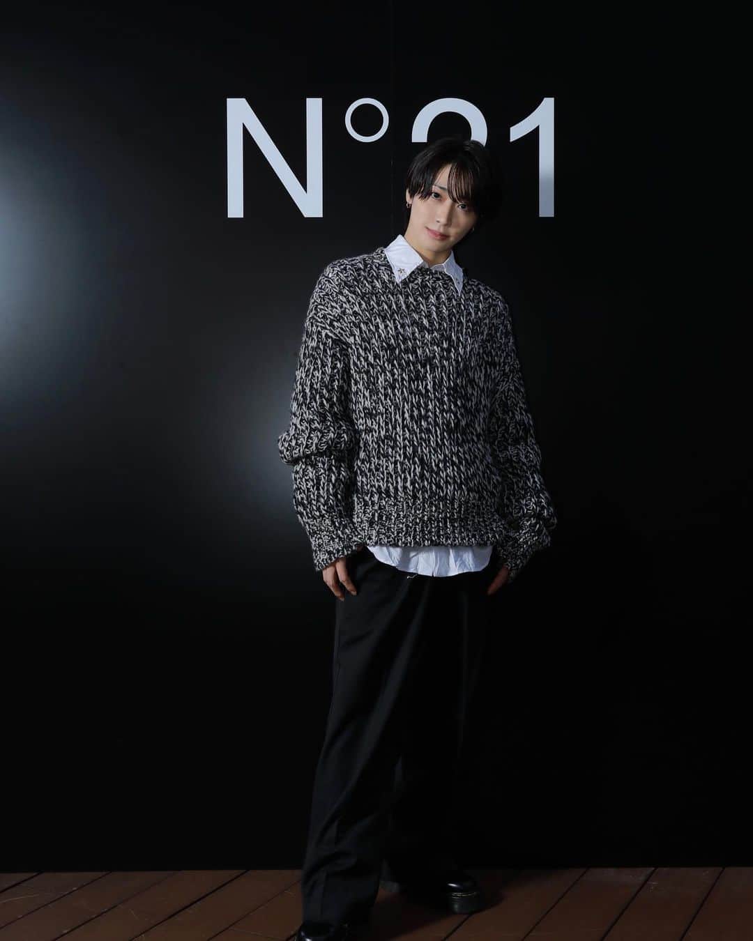 武本悠佑（ゆっけ）のインスタグラム：「@numeroventuno 🫶🖤 #n21tokyo #n21」