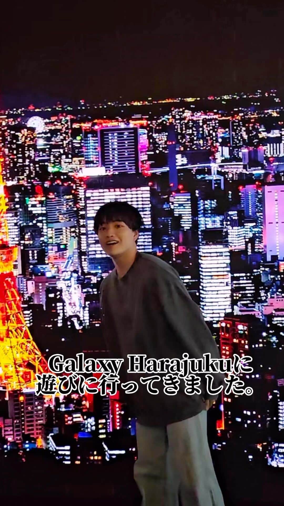 のインスタグラム：「Galaxy Harajukuに遊びに行ってきました。 店内で色々なアクティビティが体験出来たんだけど、 Galaxyのアクセサリーが作れたりクレーンゲームがあったりチームラボが あったりとにかく楽しかった!! Galaxy S23 Ultra もすごい機能ばっかりでびっくりした。 🫢 是非みんなも体験しにいってみてね〜。  #GalaxyS23Ultra #withGalaxy #Galaxyある生活 #Promotio」
