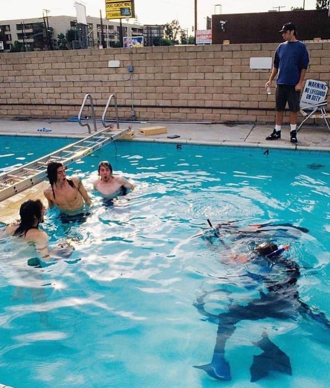 StreetArtGlobeさんのインスタグラム写真 - (StreetArtGlobeInstagram)「A rare behind the scenes shots of Nirvana's 'Nevermind' album cover (1991).   In September 2022, the now 31 year old baby featured on the cover lost his lawsuit claiming that the image constituted child sexual abuse.  In the suit, Spencer Elden claimed the album cover, which depicts him at four months old and was taken by a family friend, caused him “permanent harm” and a “lifelong loss of income-earning capacity”.  The family were originally paid $200 for use of the image. Elden’s suit claimed: “Defendants knowingly produced, possessed and advertised commercial child pornography depicting Spencer.”  Elden said that as a child, he had been unable to consent to the photo being used and sought $140,000 in damages.  US judge Fernando Olguin dismissed the case with prejudice, ruling that it was filed past the 10-year statute of limitations.  Elden first filed against Dave Grohl, bassist Krist Novoselic, Courtney Love and the estate of Kurt Cobain, photographer Kirk Weddle and several record labels in 2021. The suit was thrown out after he missed a deadline to respond to the defendants’ motion to dismiss, which described Elden’s claim as “not serious”.  ‘The cover is supposed to be provocative’: the daunting task of redesigning Nirvana’s Nevermind. It continued: “A brief examination of the photograph, or Elden’s own conduct (not to mention the photograph’s presence in the homes of millions of Americans who, on Elden’s theory, are guilty of felony possession of child pornography) makes that clear.”  A defence lawyer welcomed the ruling, describing the case as “meritless”. The defendants had previously argued that Elden had “spent three decades profiting from his celebrity as the self-anointed ‘Nirvana Baby’”, including recreating the image for the album’s 15th and 25th anniversaries. Elden also has a tattoo of the word Nevermind on his chest.  In 2015, Elden told the Guardian: “It is a weird thing to get my head around, being part of such a culturally iconic image. But it’s always been a positive thing and opened doors for me. I’m 23 now and an artist, and this story gave me an opportunity to work with Shepard Fairey for five years, which was an awesome experience.”」6月23日 22時00分 - streetartglobe