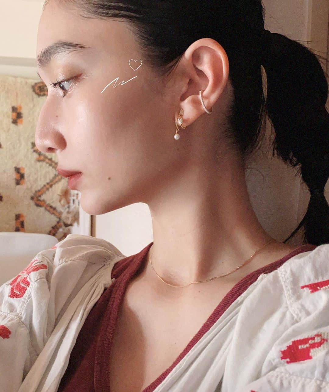 のインスタグラム：「ちょっぴり赤ハマり期」