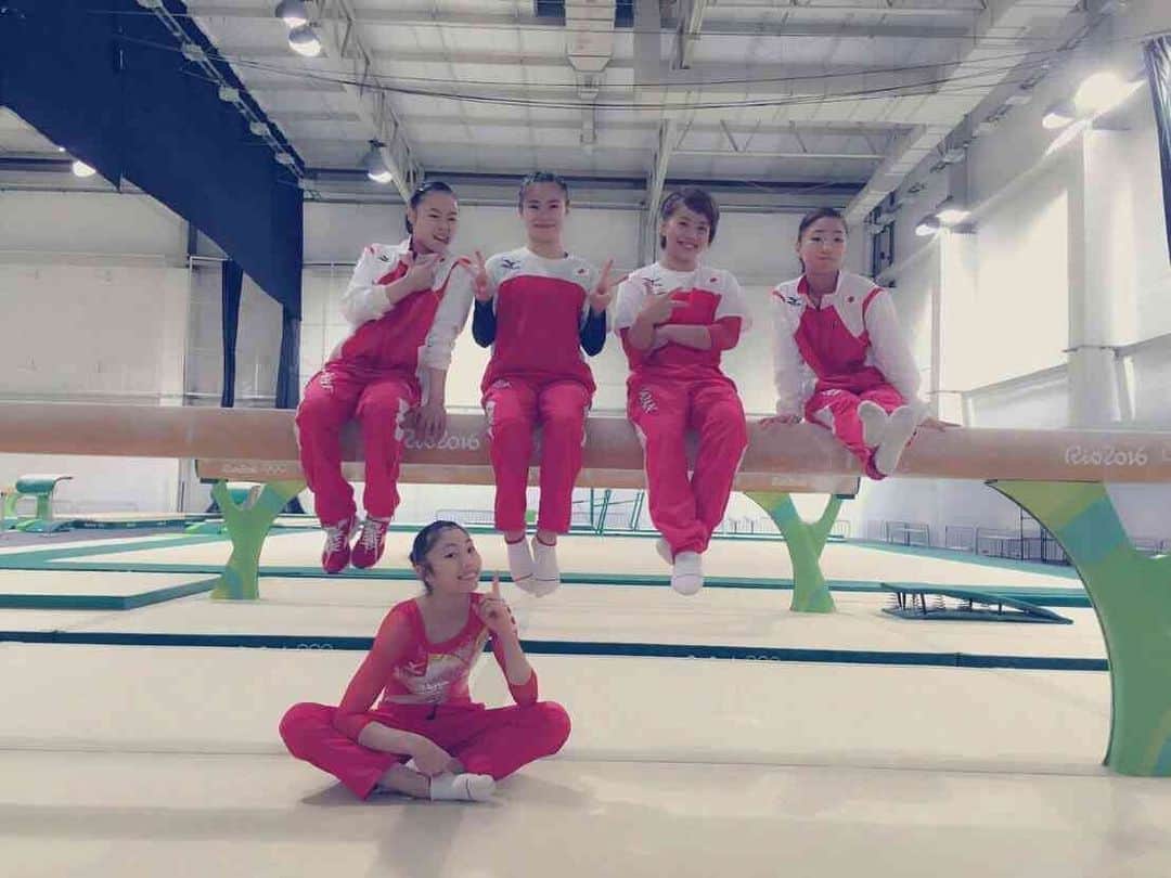 宮川紗江のインスタグラム：「HAPPY Olympic ‪Day！！   #Olympic #2016RIO #gymnastics」