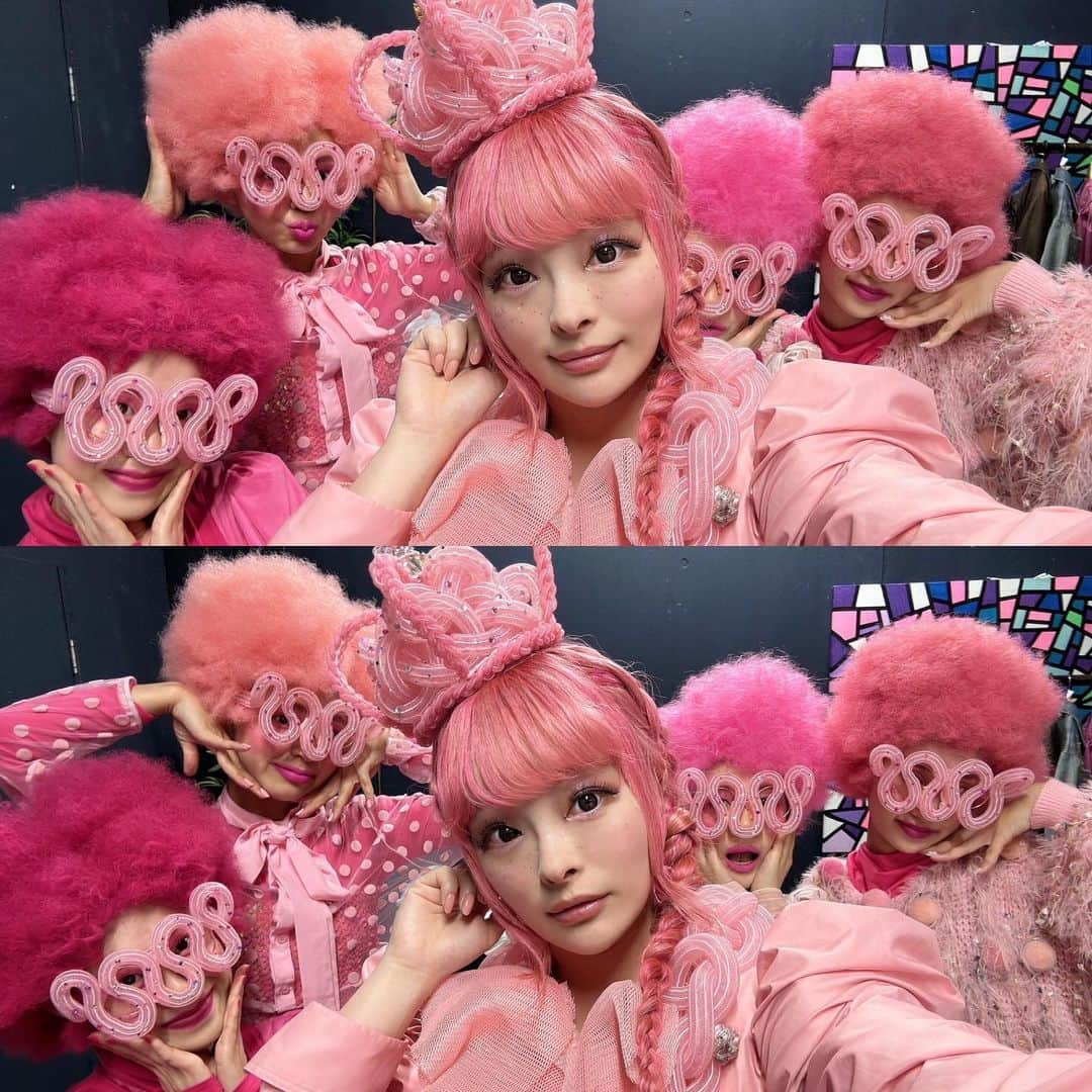 のインスタグラム：「きゃりーさんのワールドツアー🌎☁️  KYARY PAMYU PAMYU WORLD TOUR 🎀POPPP🎀 ヨーロッパにダンサーとして参加させていただきました🇫🇷🇬🇧🤍」