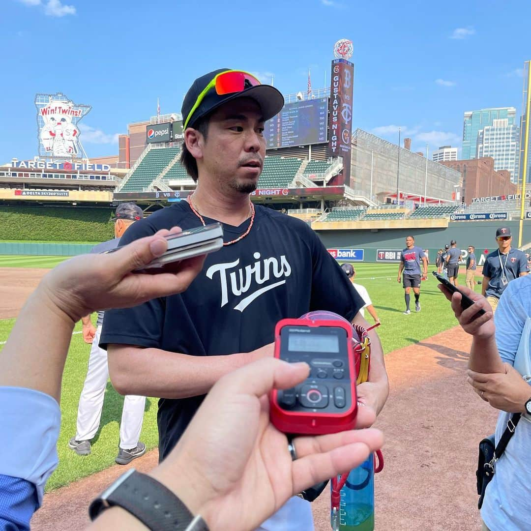 オカモト"MOBY"タクヤさんのインスタグラム写真 - (オカモト"MOBY"タクヤInstagram)「6/21(Wed) #Minneapolis #TargetField #KentaMaeda #前田健太 #mtwins #MasatakaYoshida #吉田正尚 #dirtywater @twins @redsox  街は28年振り、野球観戦は31年振りの #ミネアポリス」6月23日 22時26分 - moby_scoobiedo