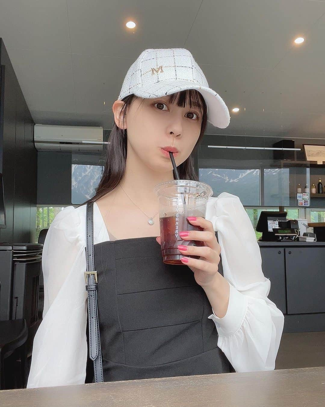 岡田佑里乃さんのインスタグラム写真 - (岡田佑里乃Instagram)「最近コーヒー飲めるようになったんだよ☕️」6月23日 22時58分 - yurino_okada