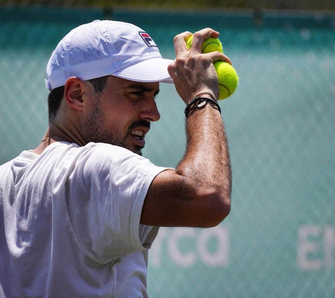 ギド・ページャのインスタグラム：「🫡  @guido_pella | #MallorcaChampionships」