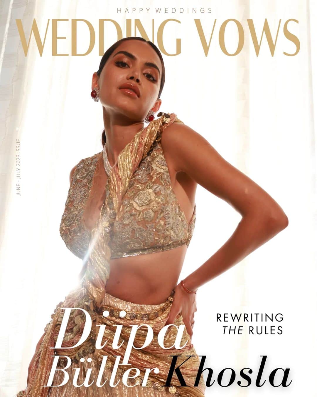 Diipa Büller-Khoslaのインスタグラム：「Fresh off the success of her nationwide champi tour in support of @indewild, we present the dynamic entrepreneur-influencer @diipakhosla as our June cover story.  A much admired personality within the South Asian diaspora of the world,  Diipa has made great strides not only in the  world of content, beauty and fashion but also in the realm of philanthropy and business. This new age digital celebrity and youth icon uses her global influence to create arresting stories of impact by championing female empowerment, community building, inclusivity and diversity, having successfully overcome the obstacles of racism and gender bias that she faced during her initial years in the business.  Magazine : @weddingvows.in Publisher & CEO: @itsme_daksh Creative Head and Styling: @sshorewala Team WV: @farvi_wadhwa Wardrobe: @etashabyashajain Jewellery: @maiiarabymn Accessories: @eena.official Photography: @ishanzaka Hair Makeup: @ankitamanwanimakeupandhair Videography: @vickyshinde_ Location: @surajestate @the_publicist_co Artist's Publicity : @dreamnhustlemedia  #weddingvows #weddingvowsmagazine #diipakhosla #diipabullerkhosla #influencer #fashionblogger #Cover #coverstar #celebritycover #indiewild #beauty #skincare #selfcare」