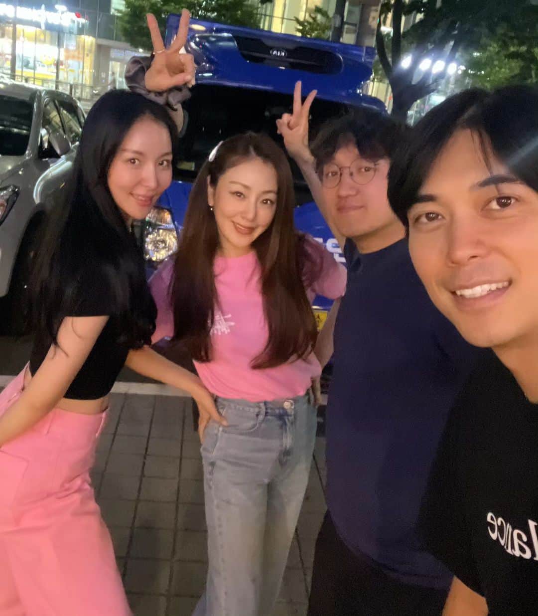 オ・ナラさんのインスタグラム写真 - (オ・ナラInstagram)「#이조합#꿀조합🍯  바람직한#교집합 and #아들내미 영웅쓰 상암동 수다쟁이들아 또 놀자~」6月23日 23時27分 - sabita_5