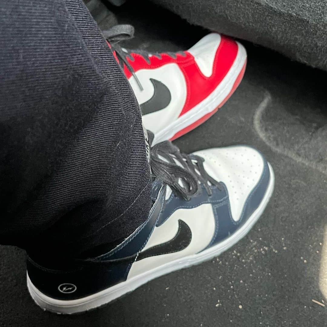 藤原ヒロシのインスタグラム：「#dunk」