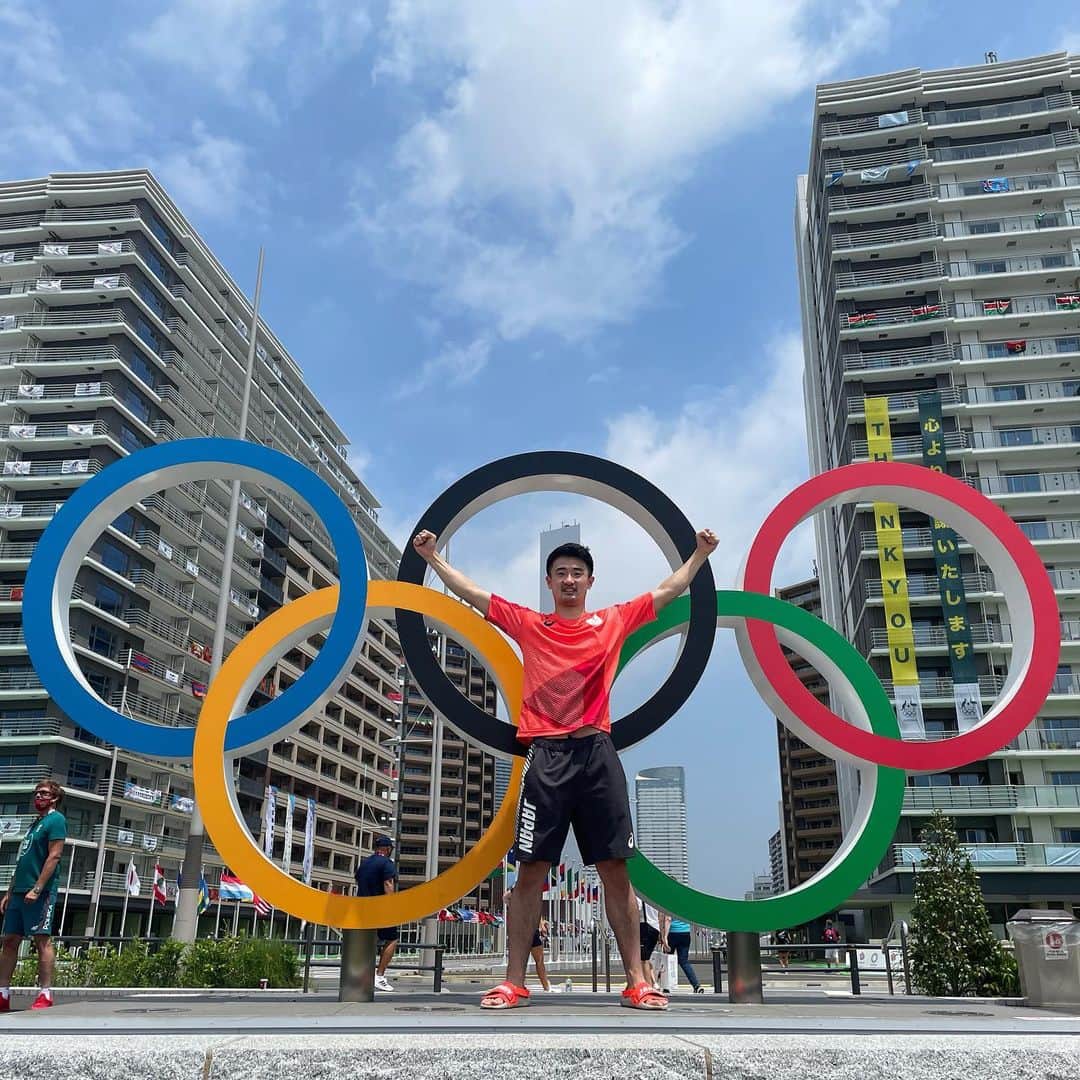 岸大貴のインスタグラム：「Olympic day !!!  何年経とうが、この舞台に立てたこと、この仲間たちと一緒に戦えたことは、誇りであり財産です！！  #olympicday」