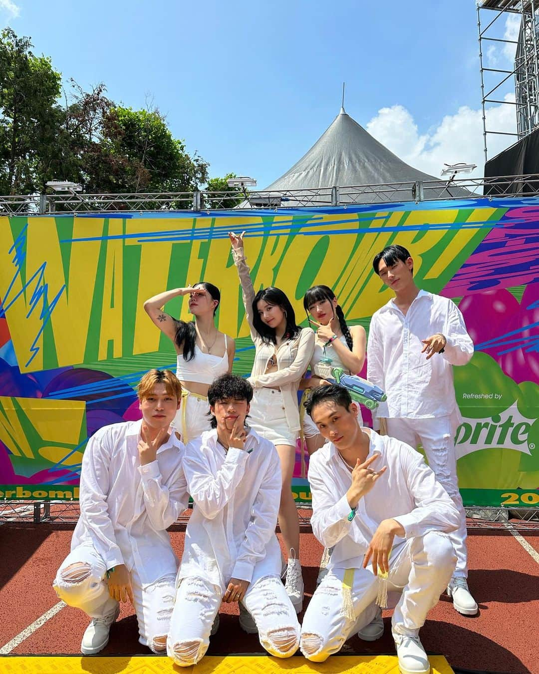 クォン・ウンビさんのインスタグラム写真 - (クォン・ウンビInstagram)「#WATERBOMB2023 #워터밤 🌊  @waterbomb_official 🌊」6月23日 23時59分 - silver_rain.__