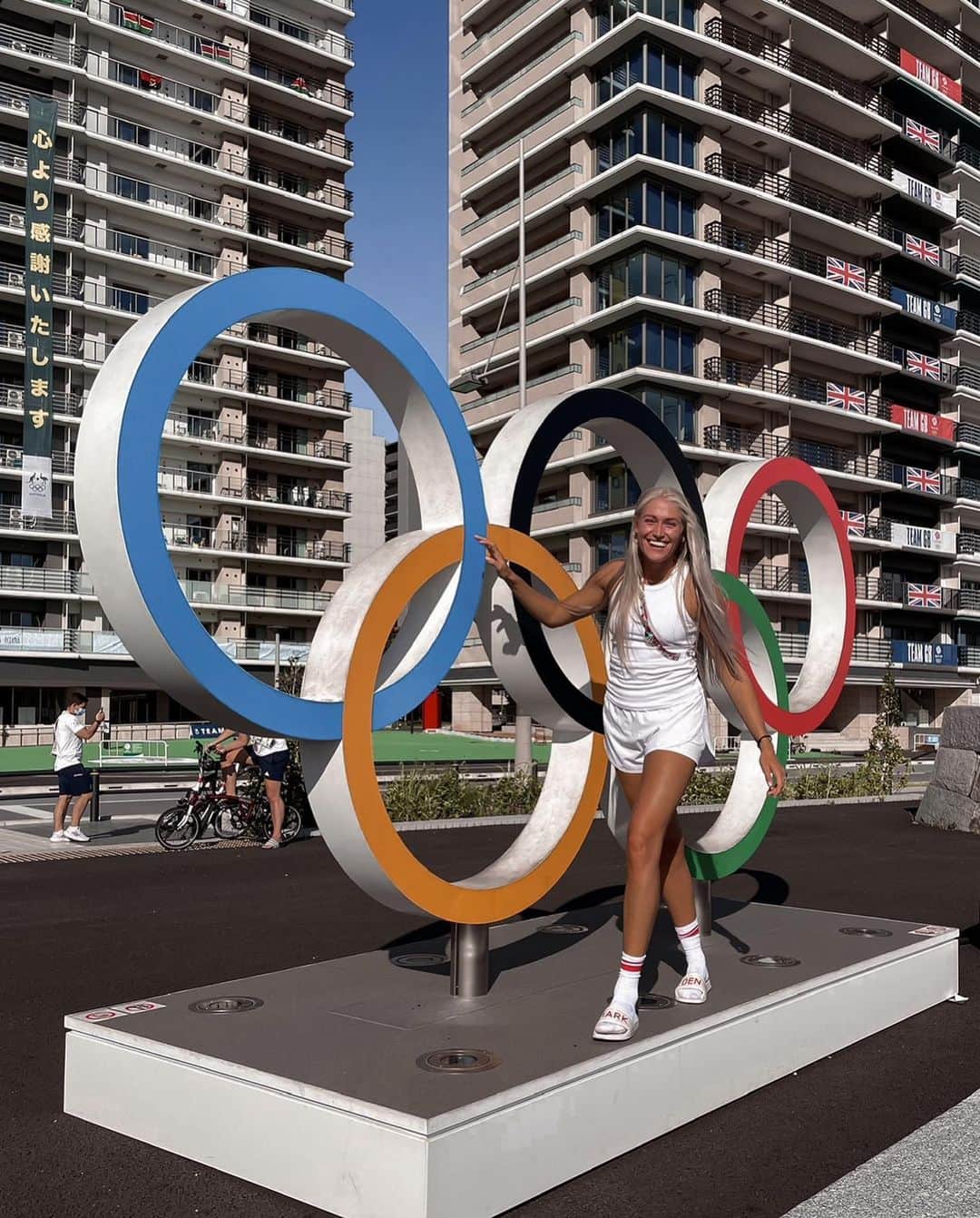 イダ・カーストフさんのインスタグラム写真 - (イダ・カーストフInstagram)「Once an Olympian. Always an Olympian ✨ But let's do it one more time next year 😎 #olympicday #tb」6月24日 0時17分 - idakkarstoft