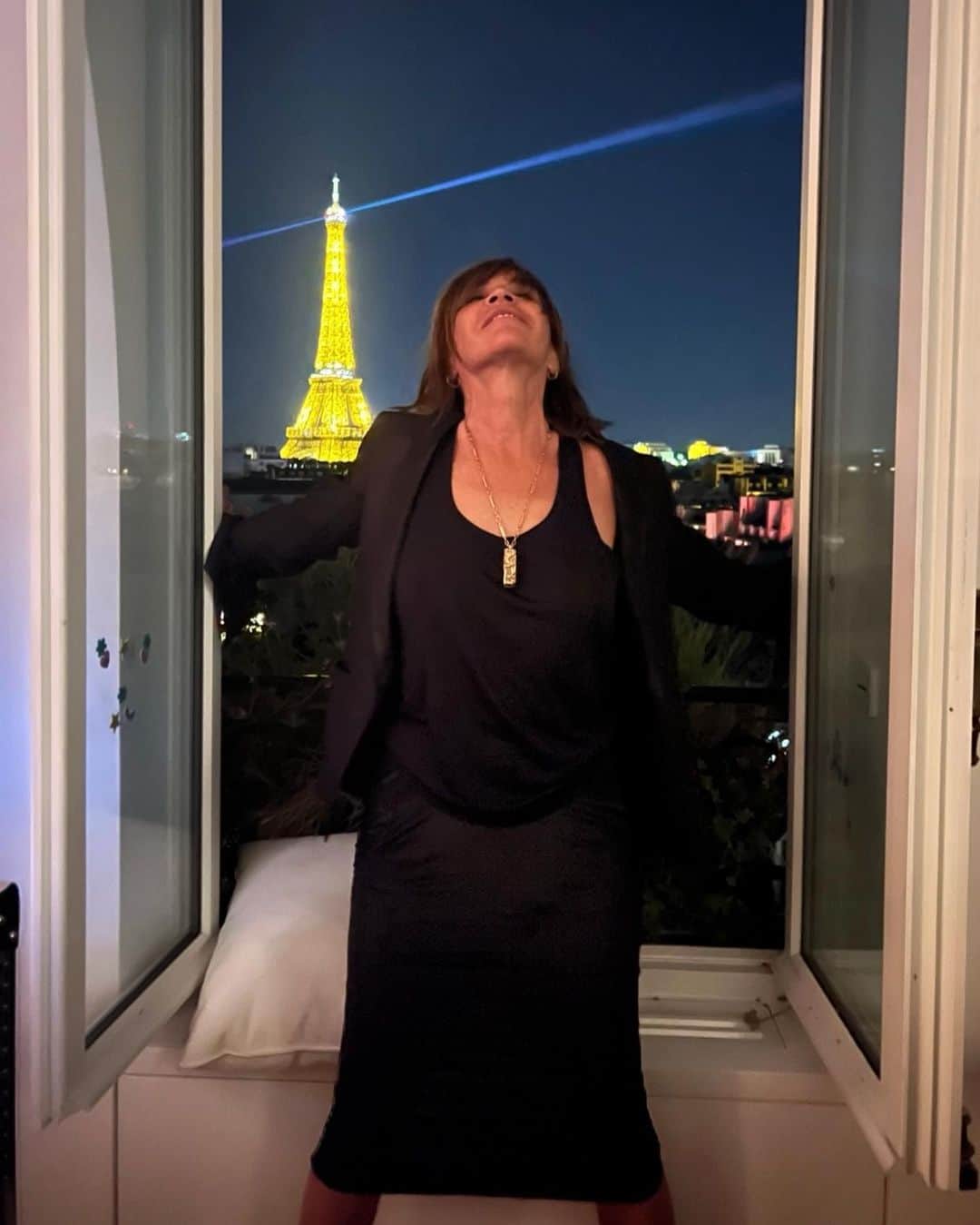 カリーヌ・ロワトフェルドのインスタグラム：「Paris Fashion Week」