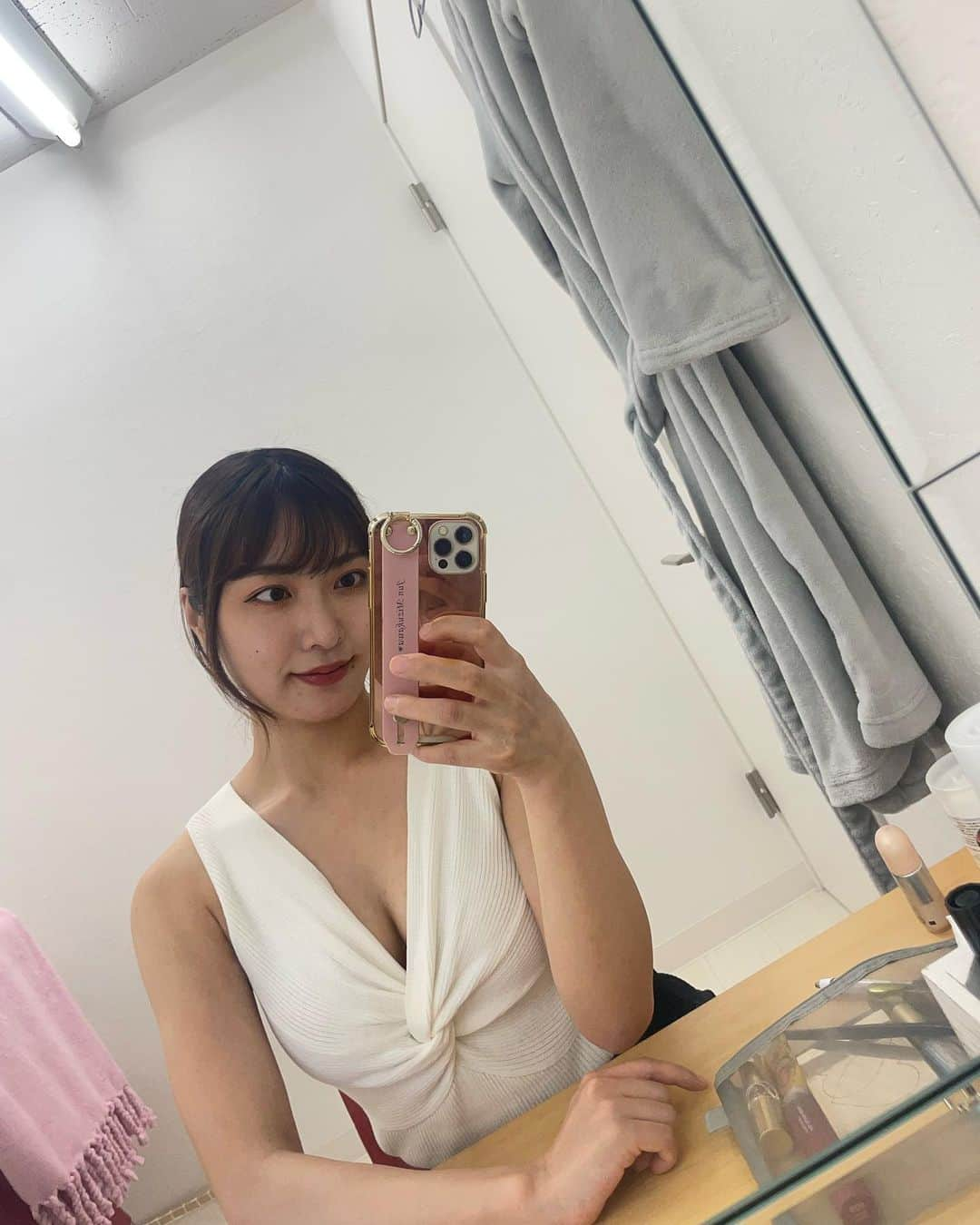 由愛可奈のインスタグラム：「撮影会！よろしくお願いします！🙈」